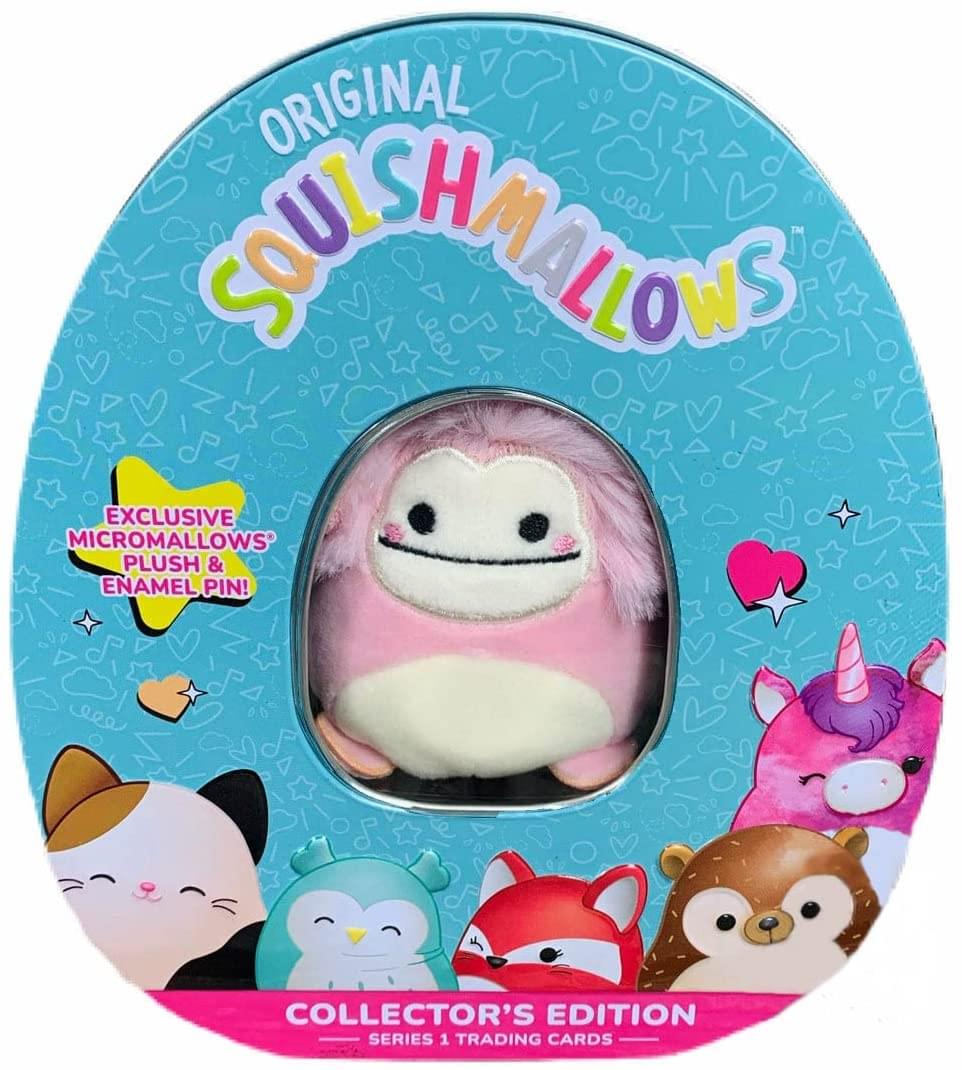 Squishmallow Collector's Tin Trading Cards Squishmallow Collector's Tin Trading Cards
