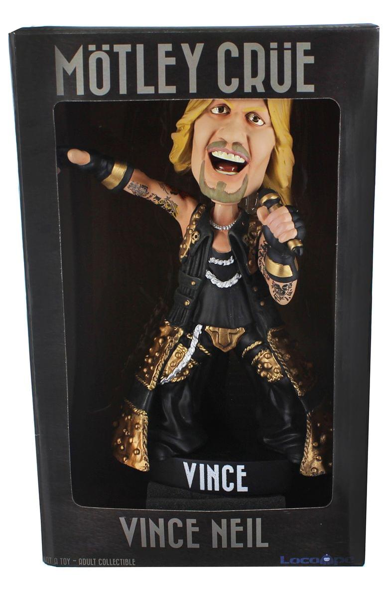 Locoape Motley Crue Vince Neil Resin Bobble Head Statue