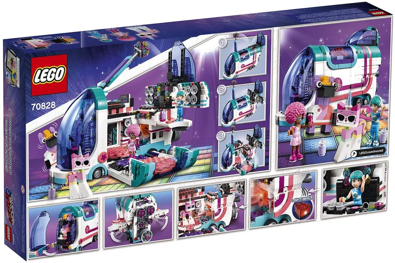 The LEGO Movie 2 70828 Pop-Up Party Bus 1013 Piece Building Set