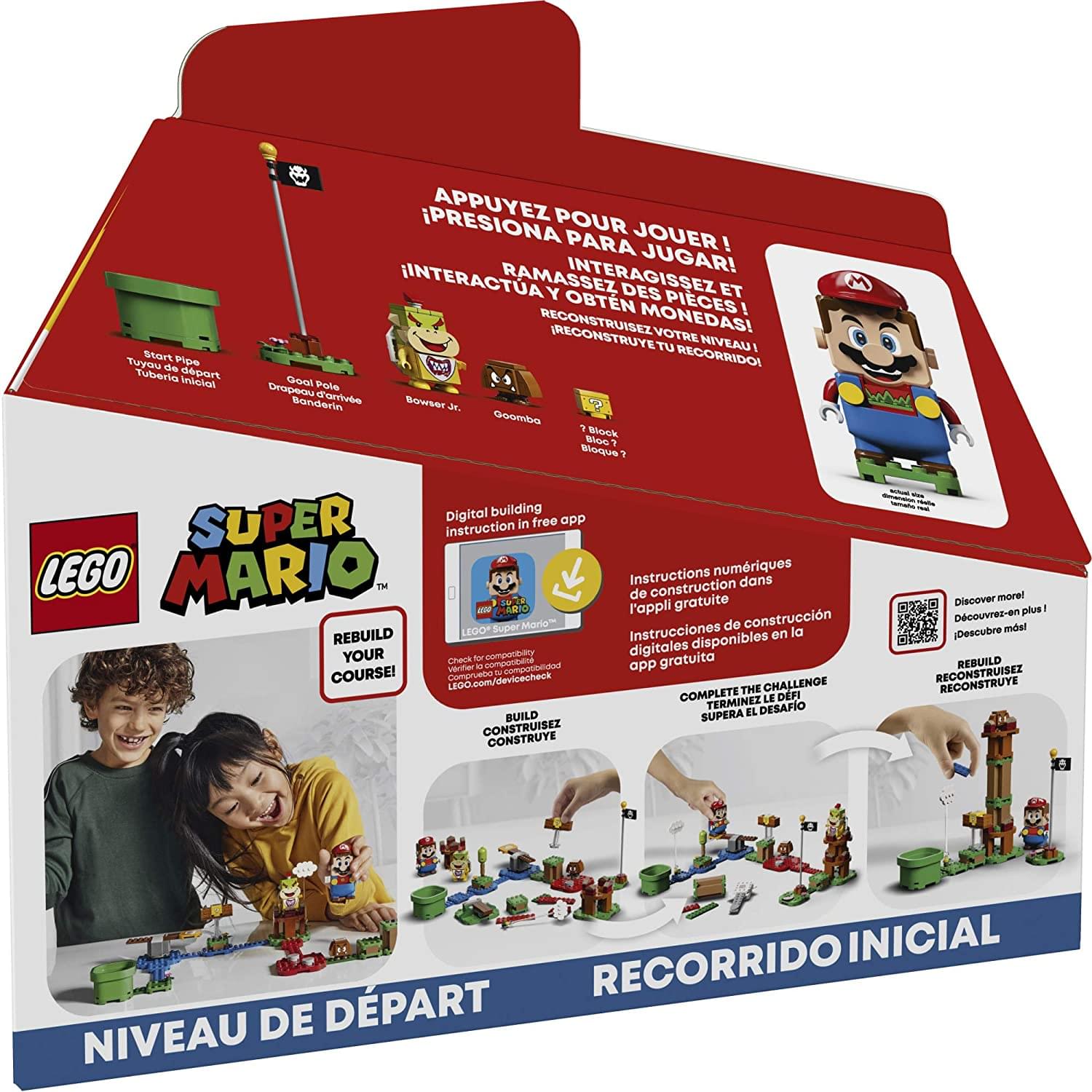 LEGO Super Mario Adventures with Mario Starter Course 71360 | 231 Piece Building Kit