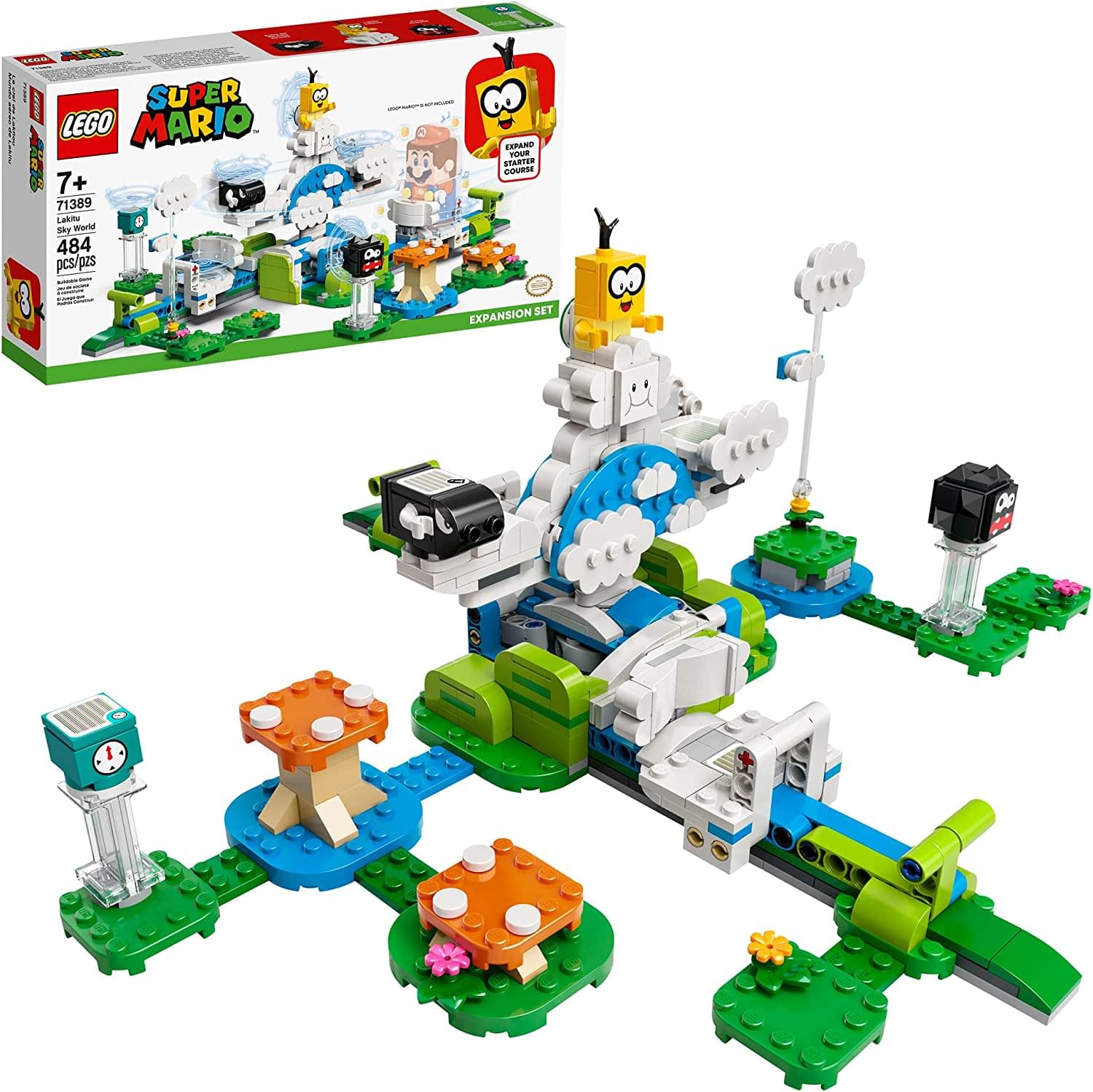 LEGO Super Mario 71389 Lakitu Sky World Free Shipping