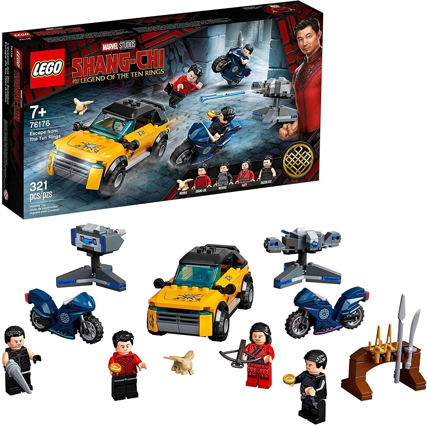 HOT Marvel Studios Marvel Lego Shang Chi LEGO Marvel 76176