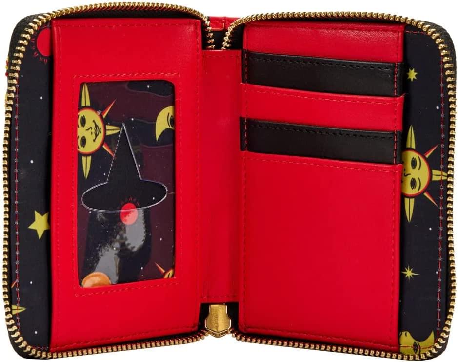 Disney Hocus Pocus Dani Binx Zip Around Wallet