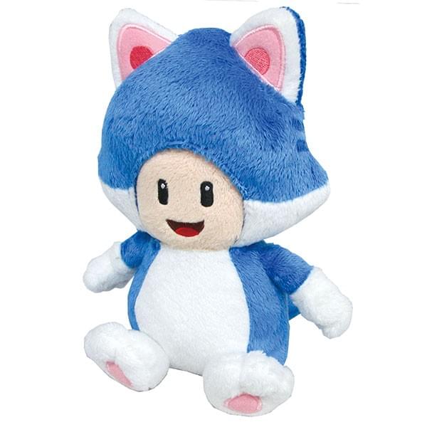 World Of Nintendo Super Mario Bros Bleu Chat Toad (2016) Jakks Pacific Figurine World Of Nintendo Super Mario Bros Bleu Chat Toad (2016) Jakks Pacific Figurine