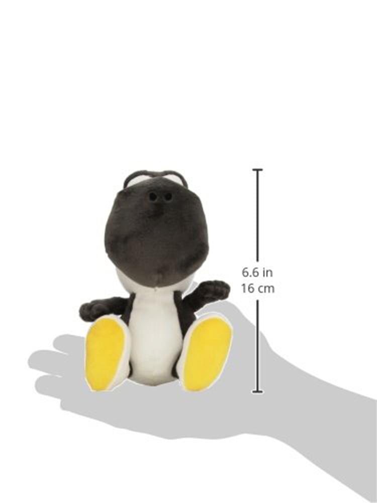 Super Mario Bros. 6" Plush: Black Yoshi