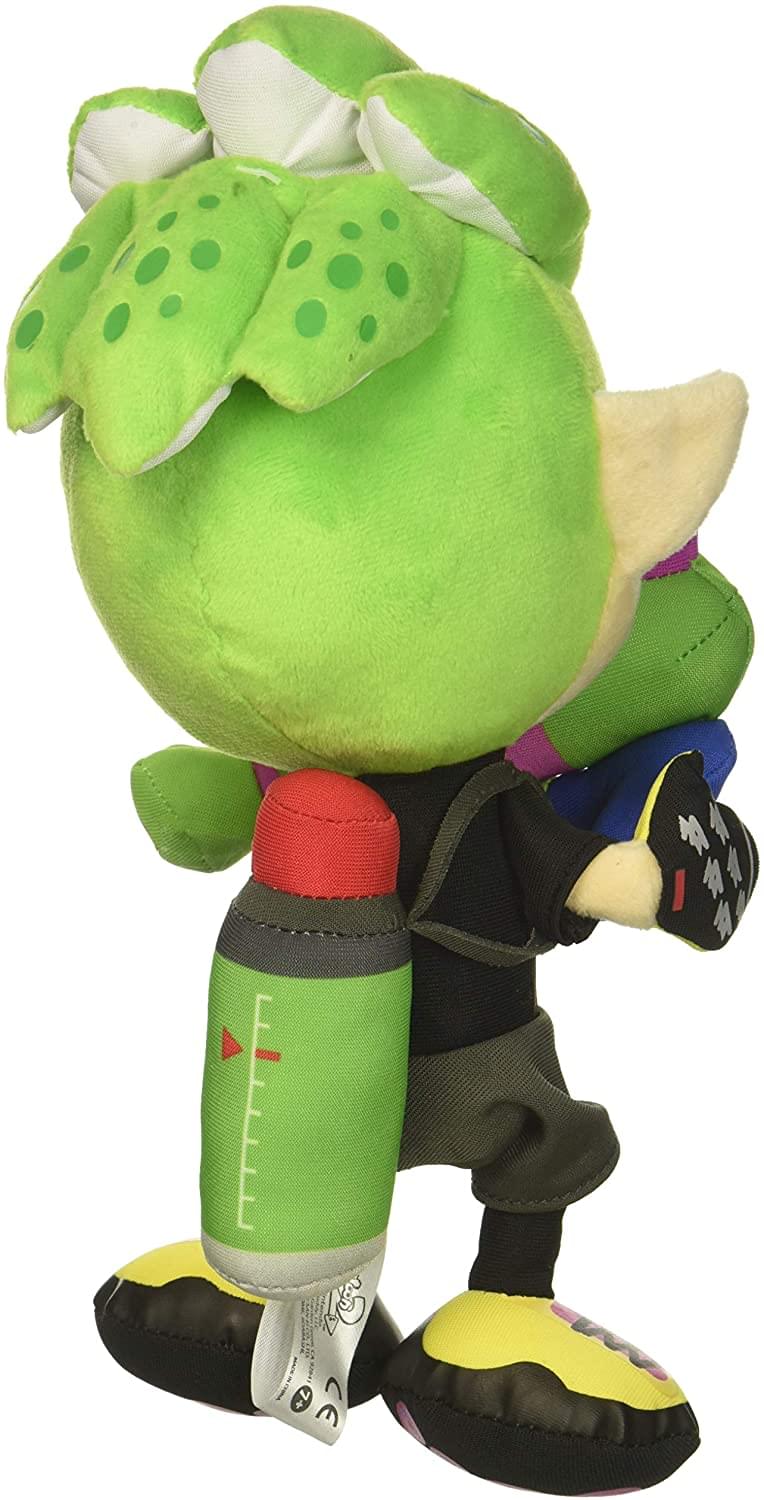 Nintendo Splatoon 9-Inch Plush - Inkling Boy Neon Green