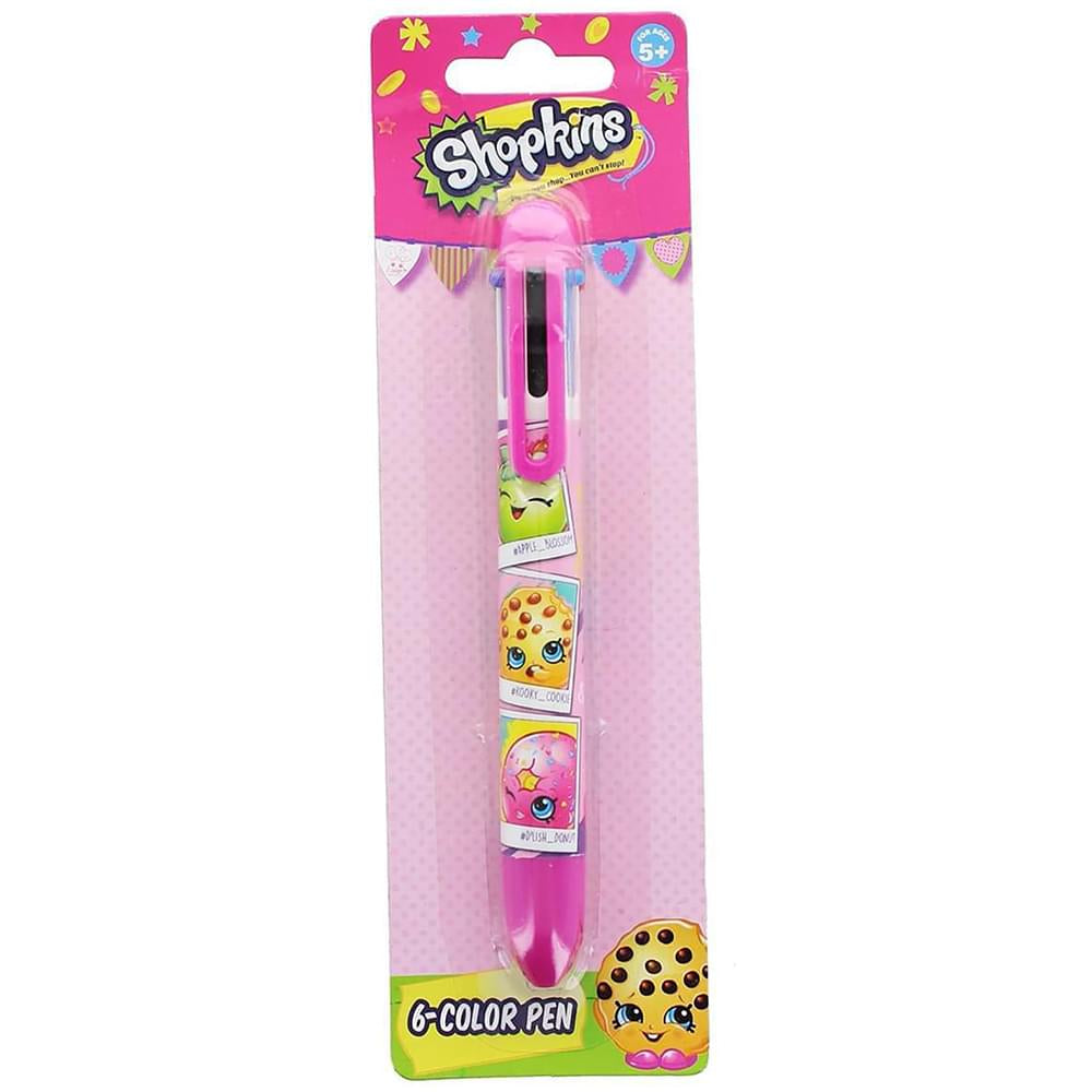 Shopkins 6-Color Pen