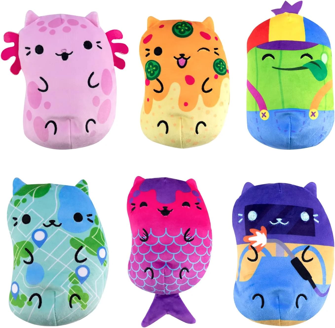 Cats vs Pickles Chonks 6 Inch Plush Mystery Bag | One Random