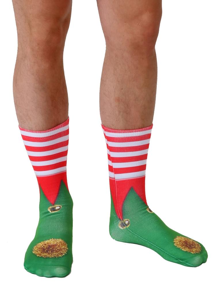 Unisex Elf Shoes Crew Socks