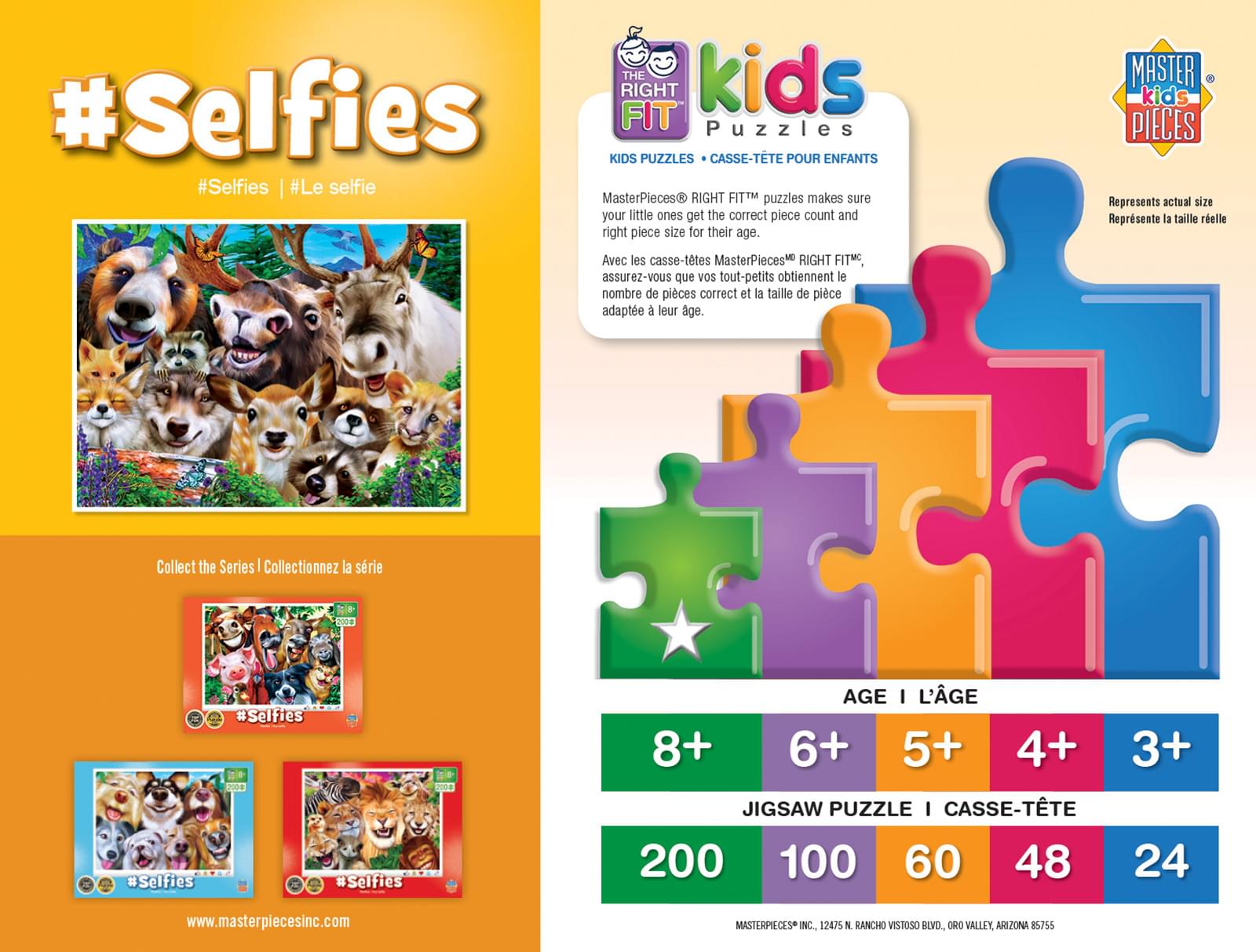 Selfies Woodland Wackiness 200 Piece Jigsaw Puzzle