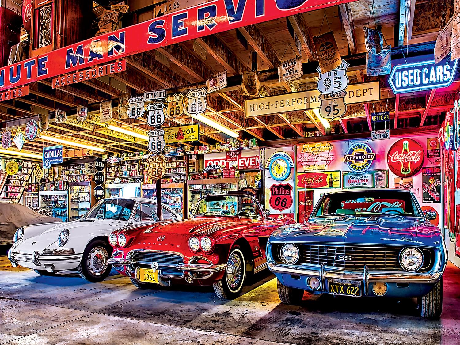Triple Threat 750 Piece Jigsaw Puzzle