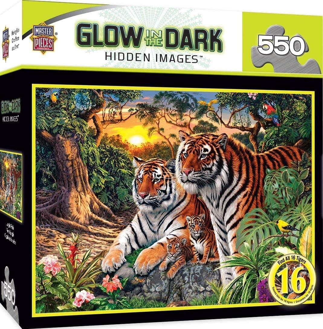Jungle Pride 550 Piece Jigsaw Puzzle