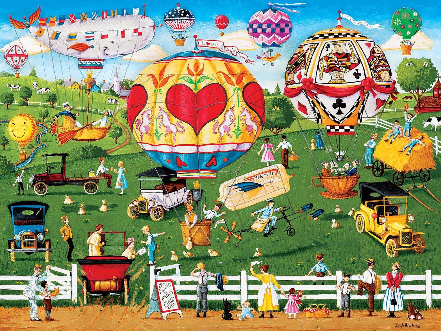 Flights of Fancy 300 Piece Large EZ Grip Jigsaw Puzzle