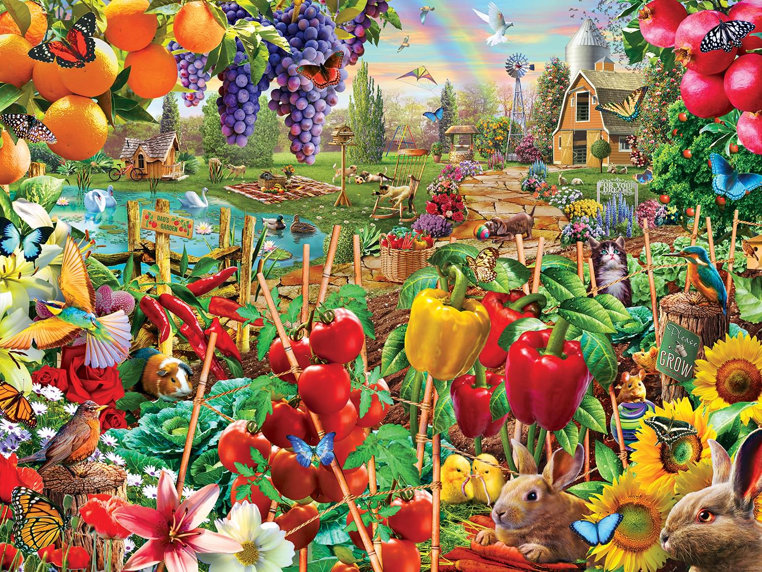 A Plentiful Season 750 Piece Jigsaw Puzzle