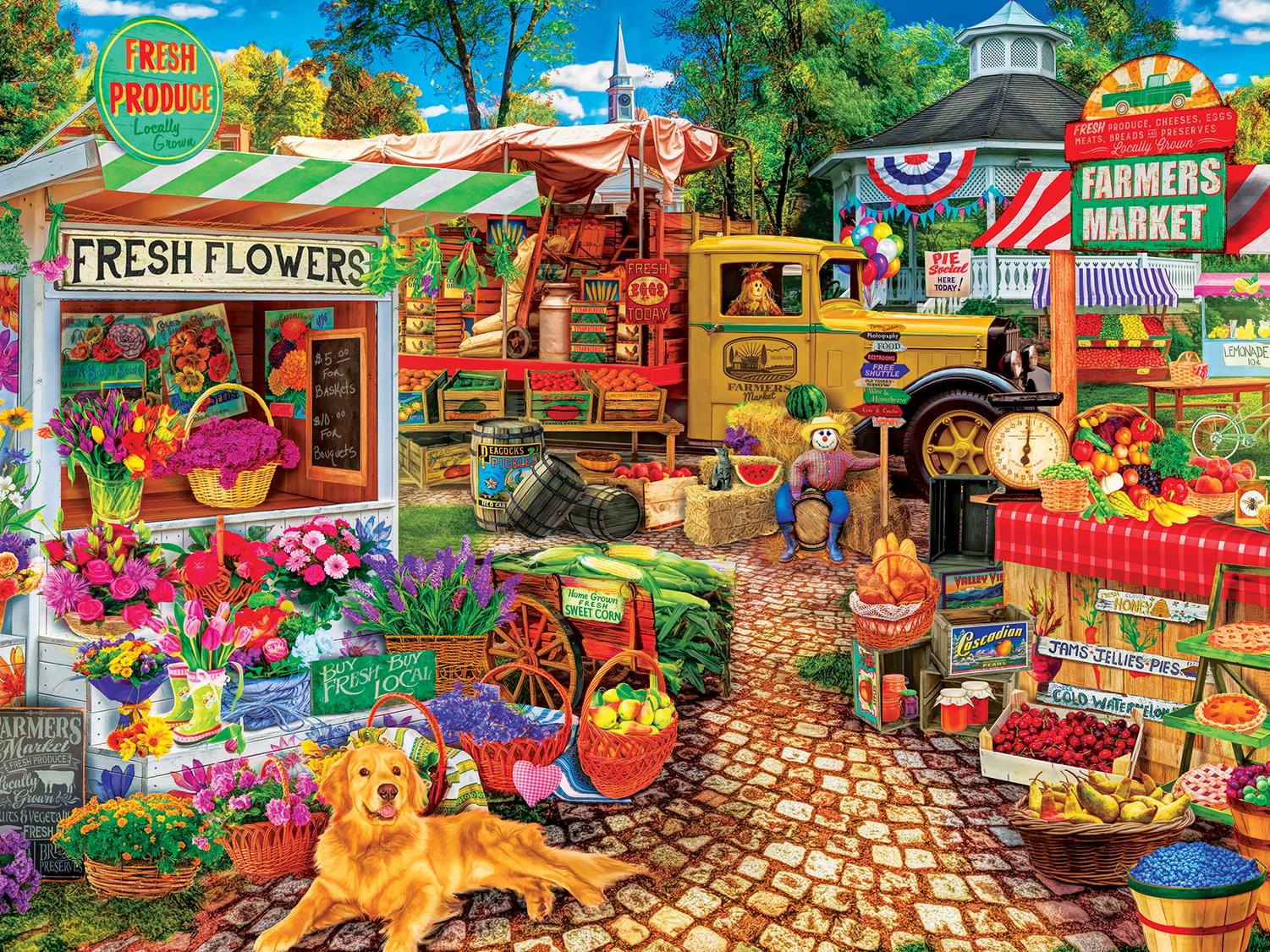 Sale on the square 750 Piece Jigsaw Puzzle