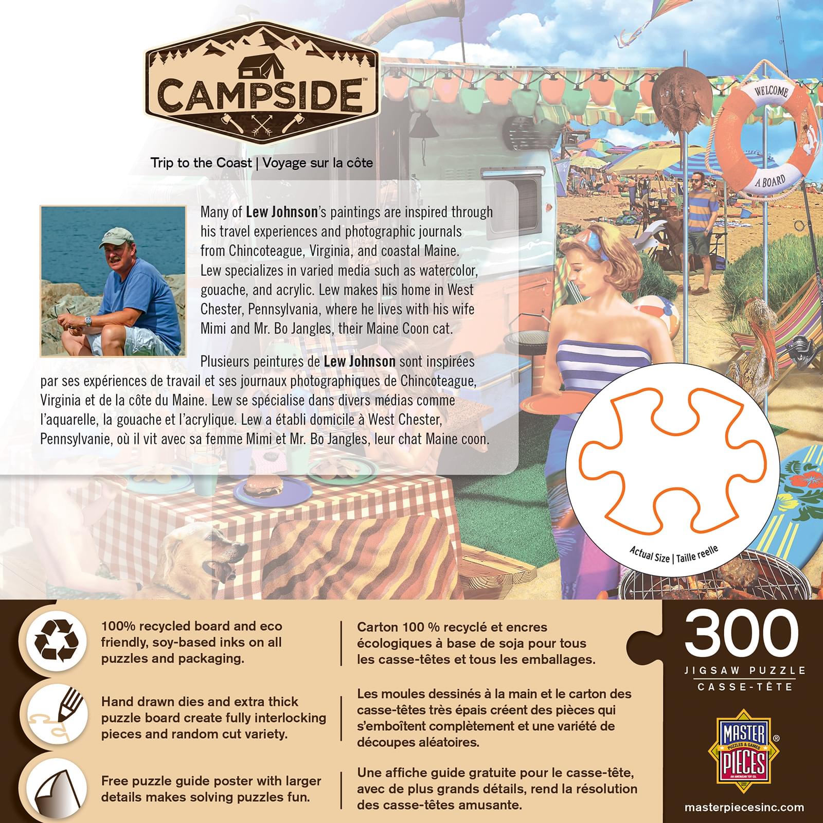 Trip to the Coast 300 Piece Large EZ Grip Jigsaw Puzzle
