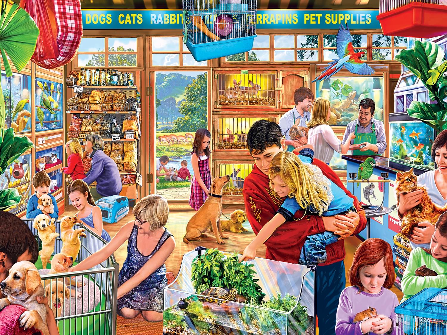 Lucys First Pet 750 Piece Jigsaw Puzzle
