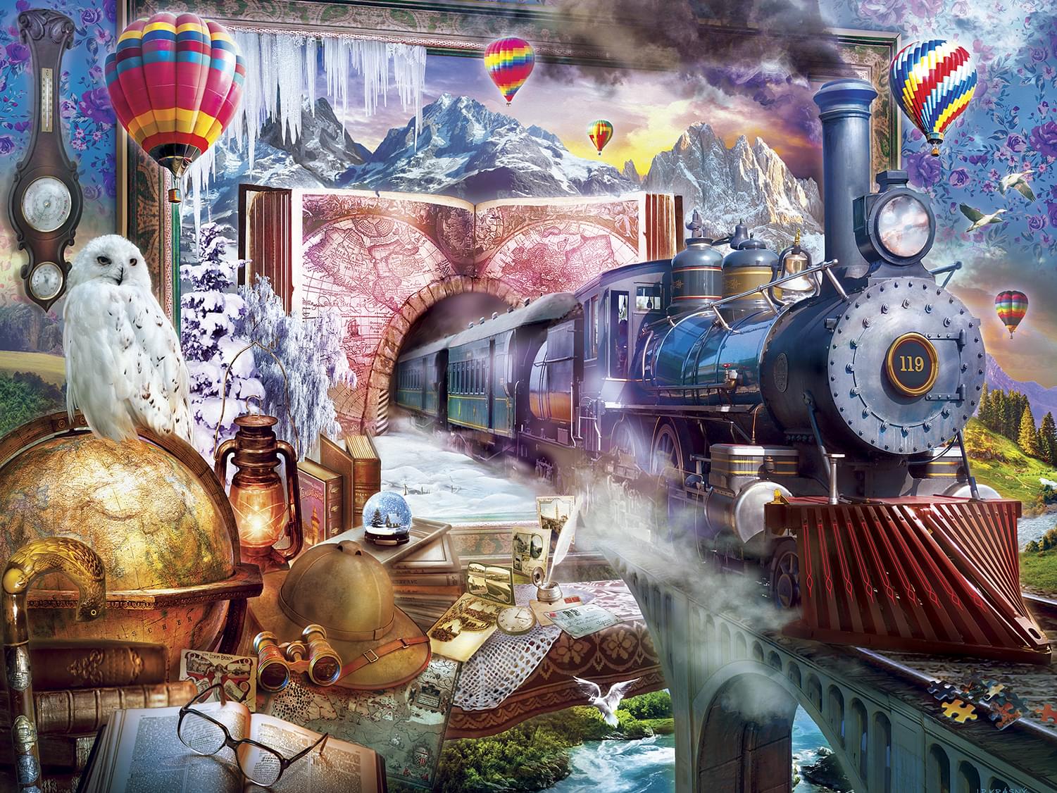 Magical Journey 300 Piece Large EZ Grip Jigsaw Puzzle
