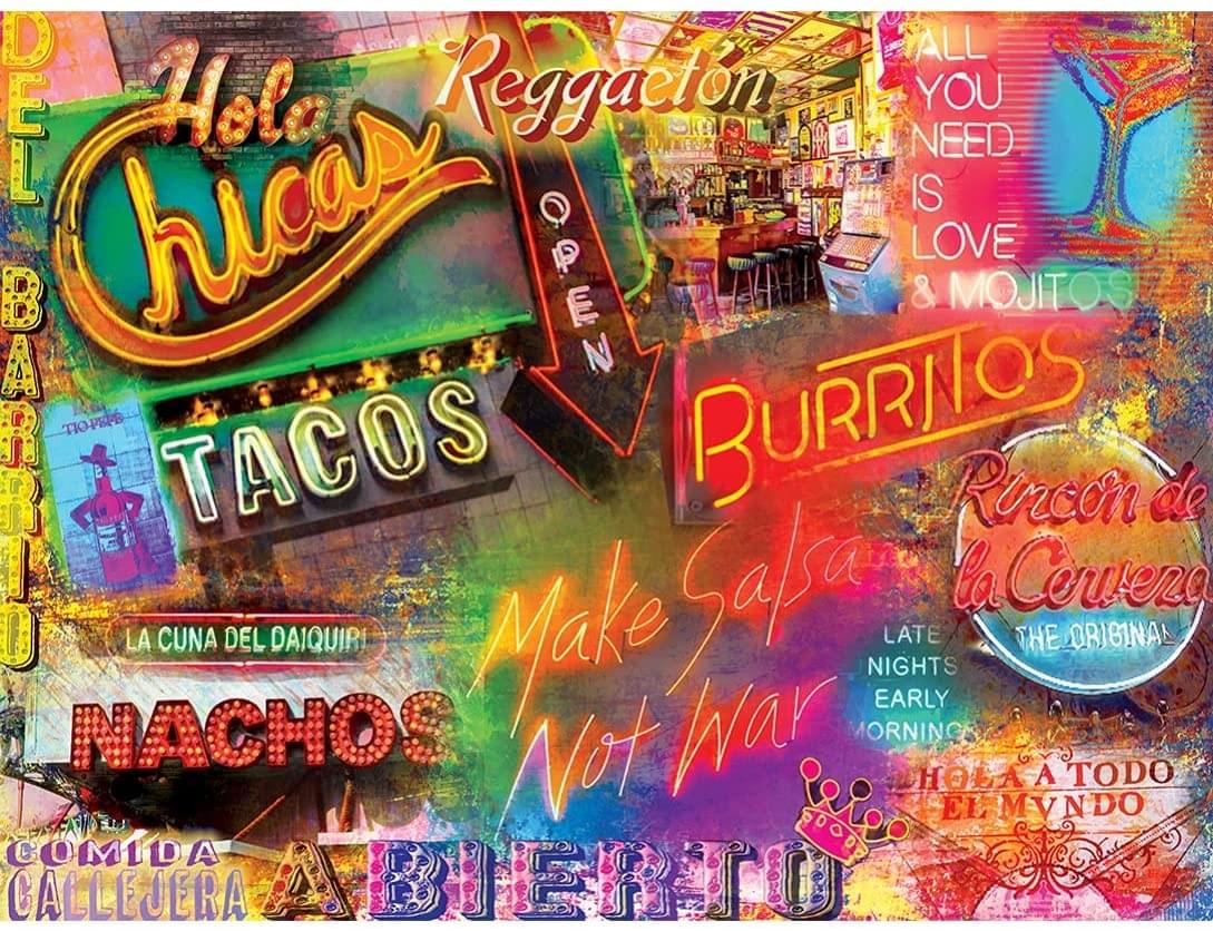 En El Barrio 550 Piece Jigsaw Puzzle