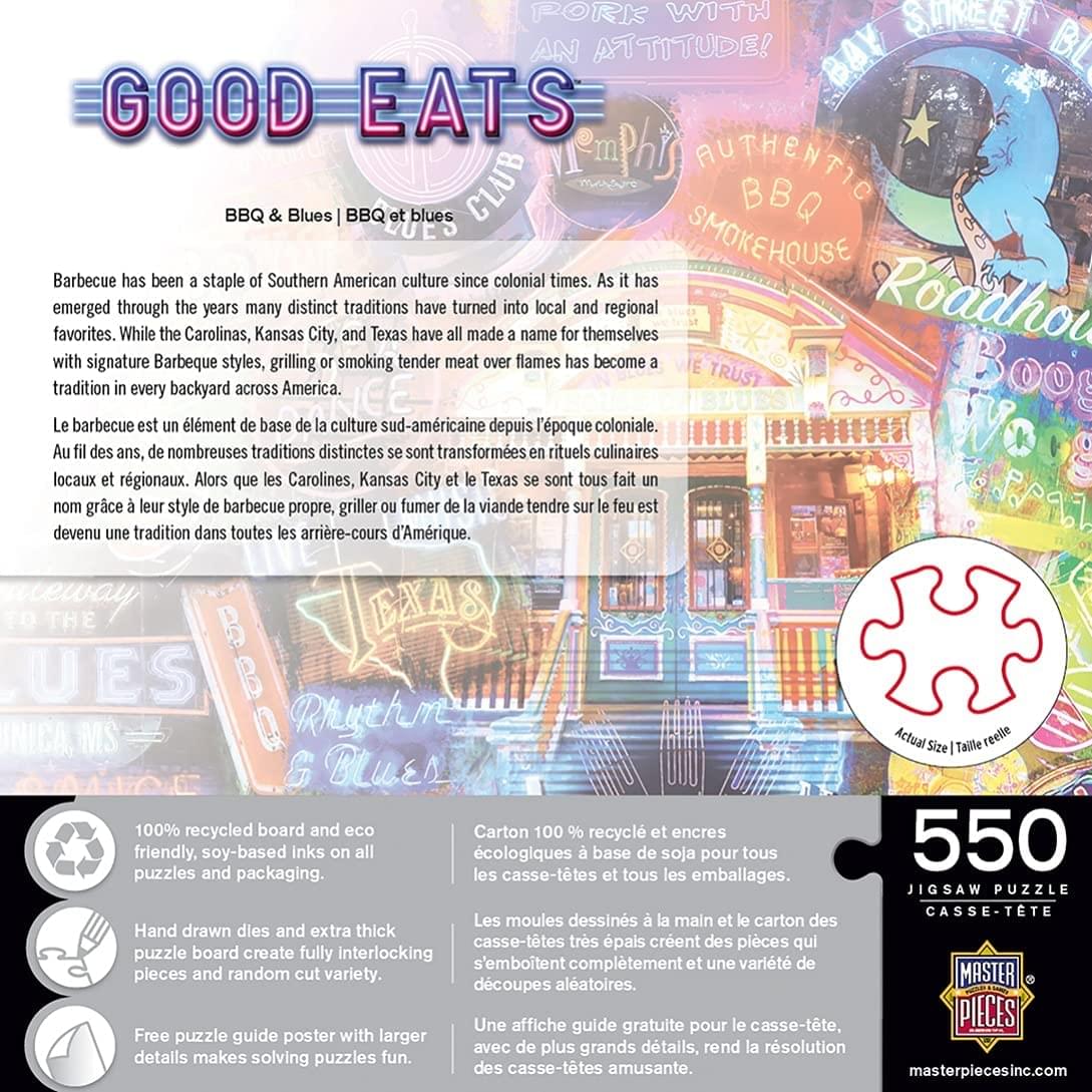 BBQ & Blues 550 Piece Jigsaw Puzzle