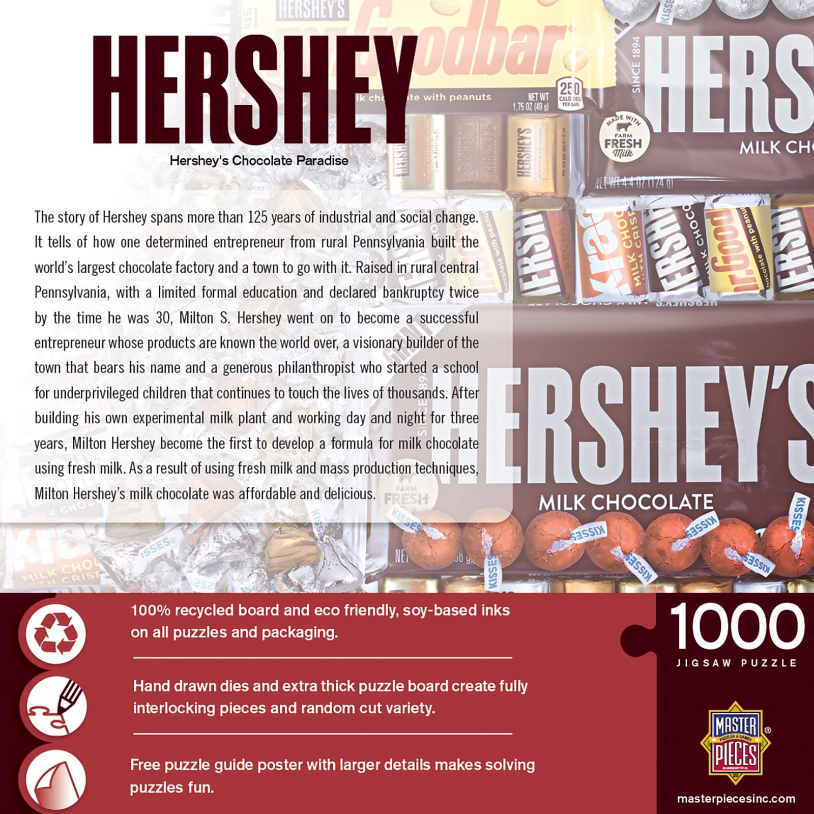 Hershey's Chocolate Paradise 1000 Piece Jigsaw Puzzle