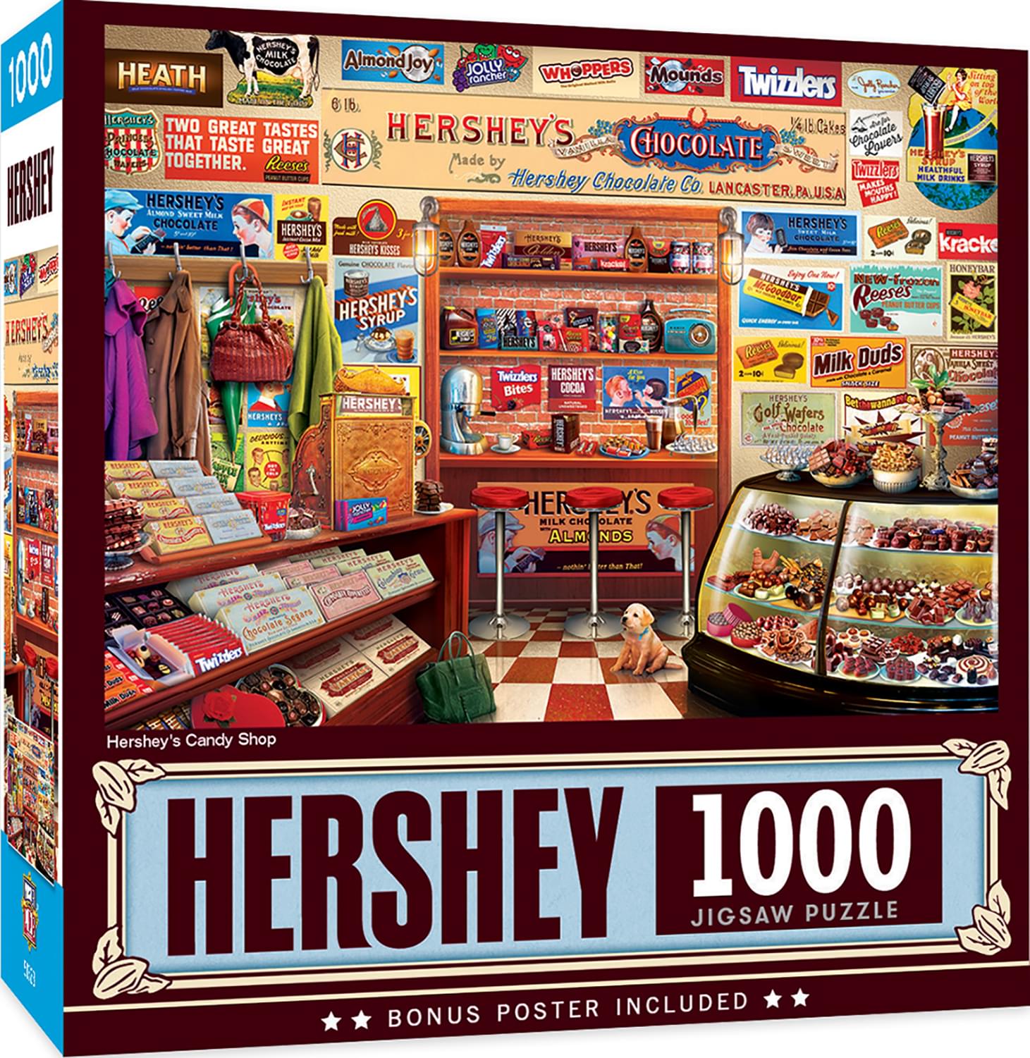 Hershey's Candy Shop 1000 Piece Jigsaw Puzzle
