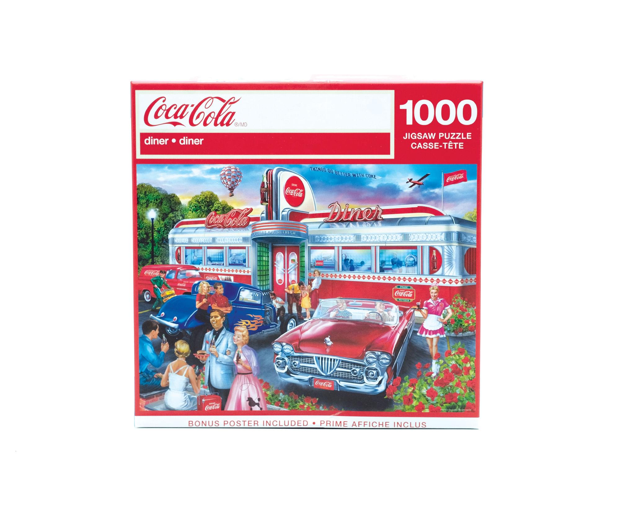 Coca-Cola Tin Signs 1000 Piece Jigsaw Puzzle