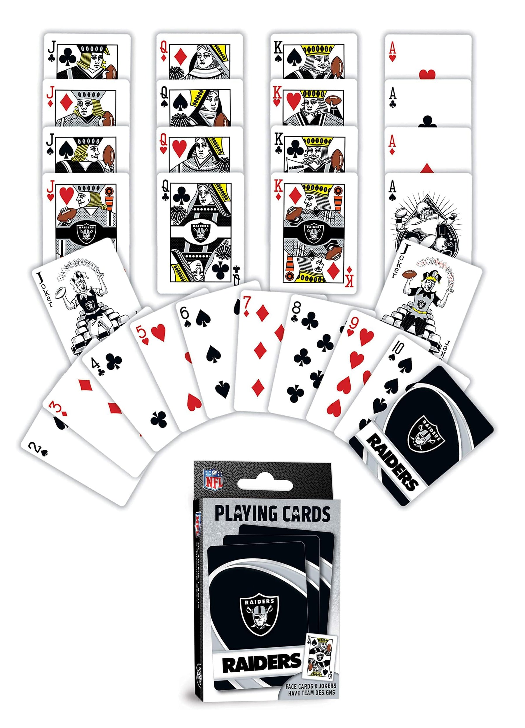Las Vegas Raiders NFL Playing Cards