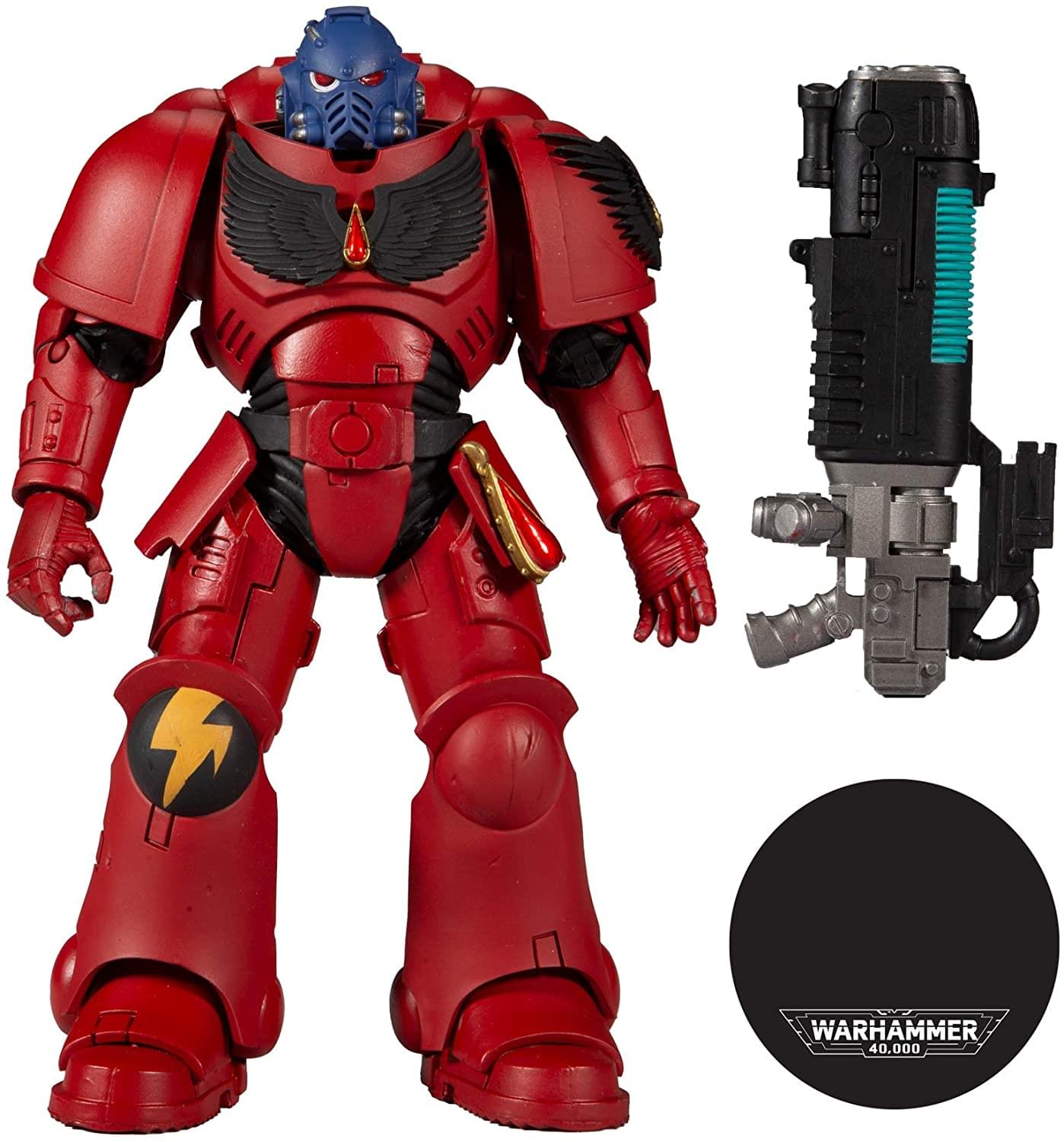 Warhammer 40K 7 Inch Action Figure | Space Marine Blood Angels Hellblaster