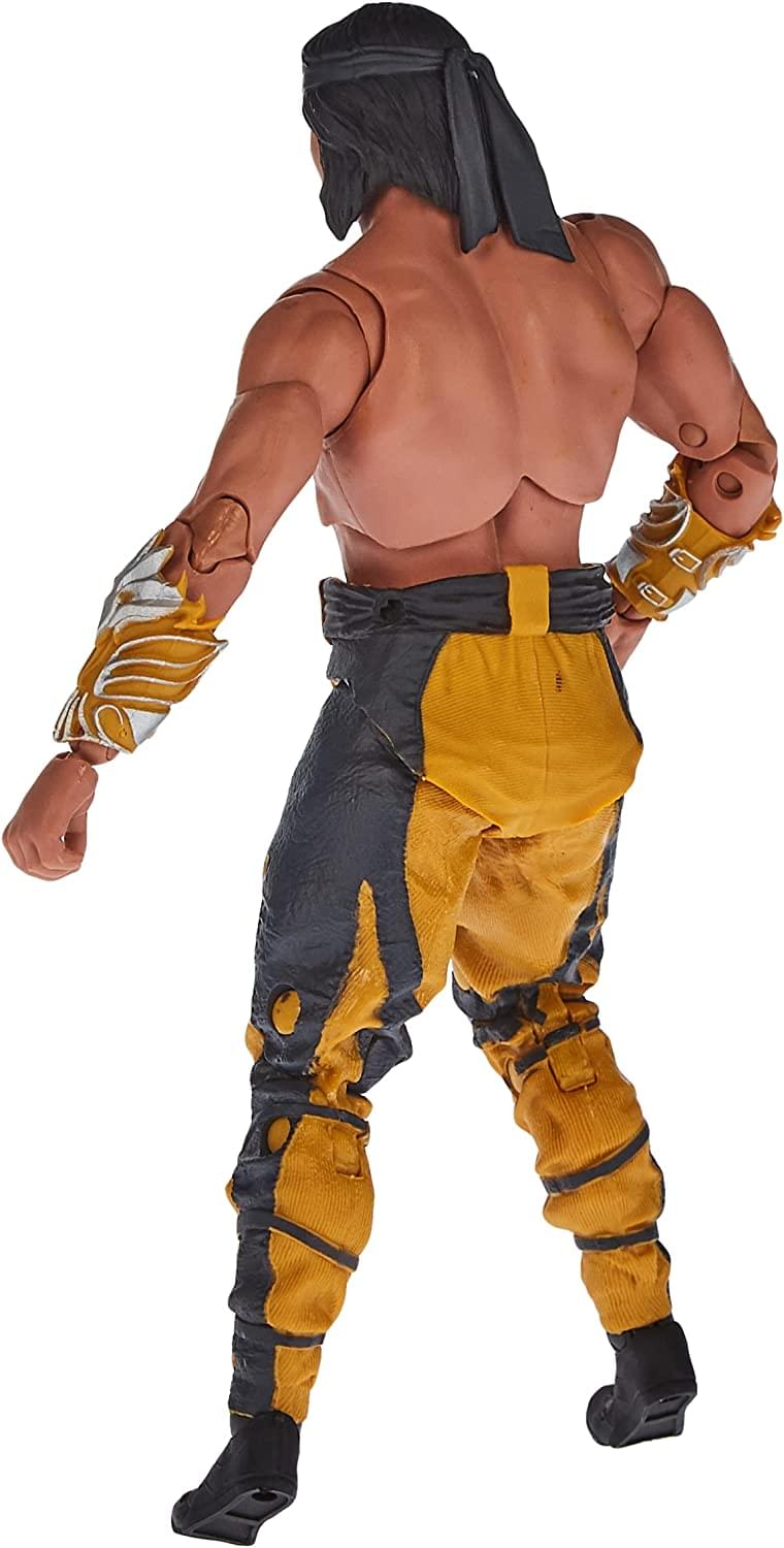 Mortal Kombat 7 Inch Action Figure | Liu Kang (Fighting Abbot Skin)