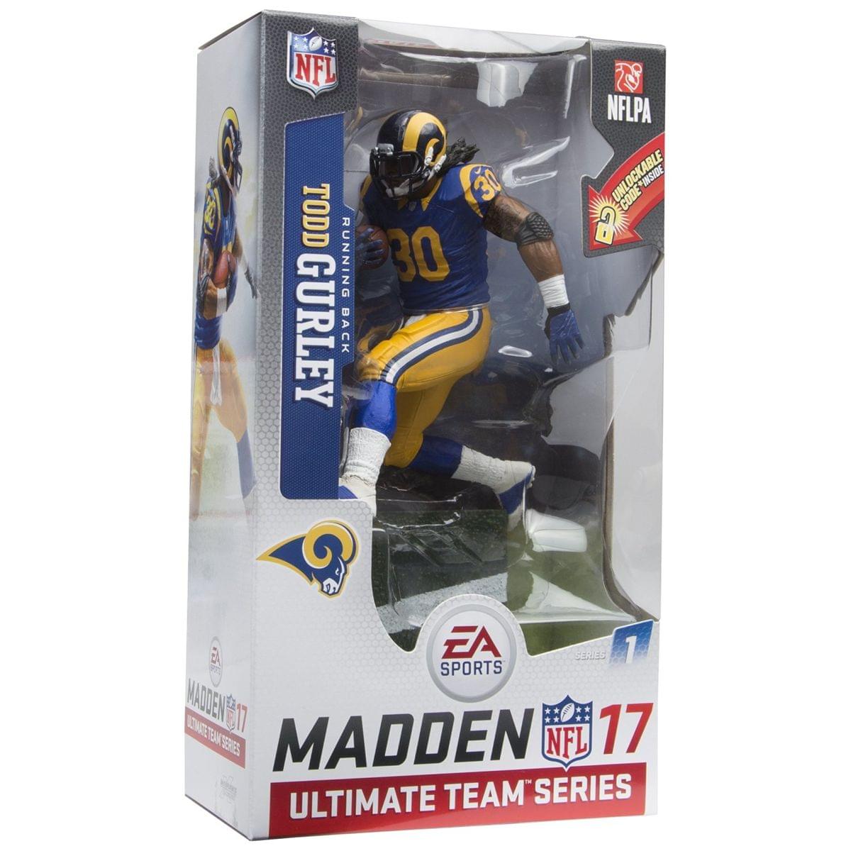 LA Rams, Todd Gurley EA Sports Madden NFL 17 Ultimate Team Figure