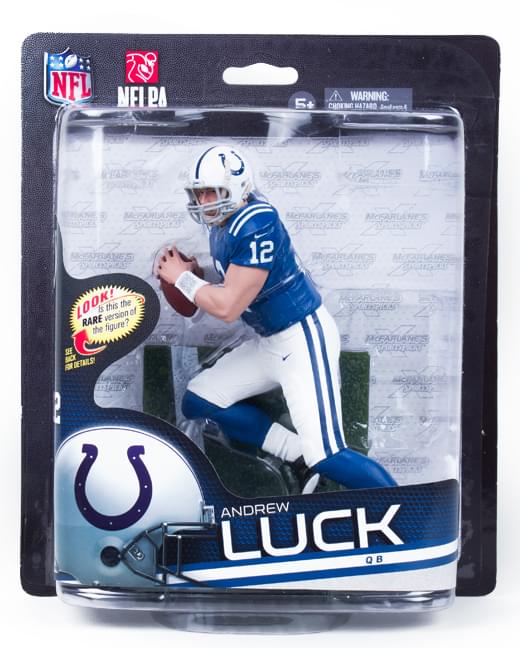 McFarlane NFL 33 Figure Indianapolis Colts Andrew Luck Bronz Free Sh