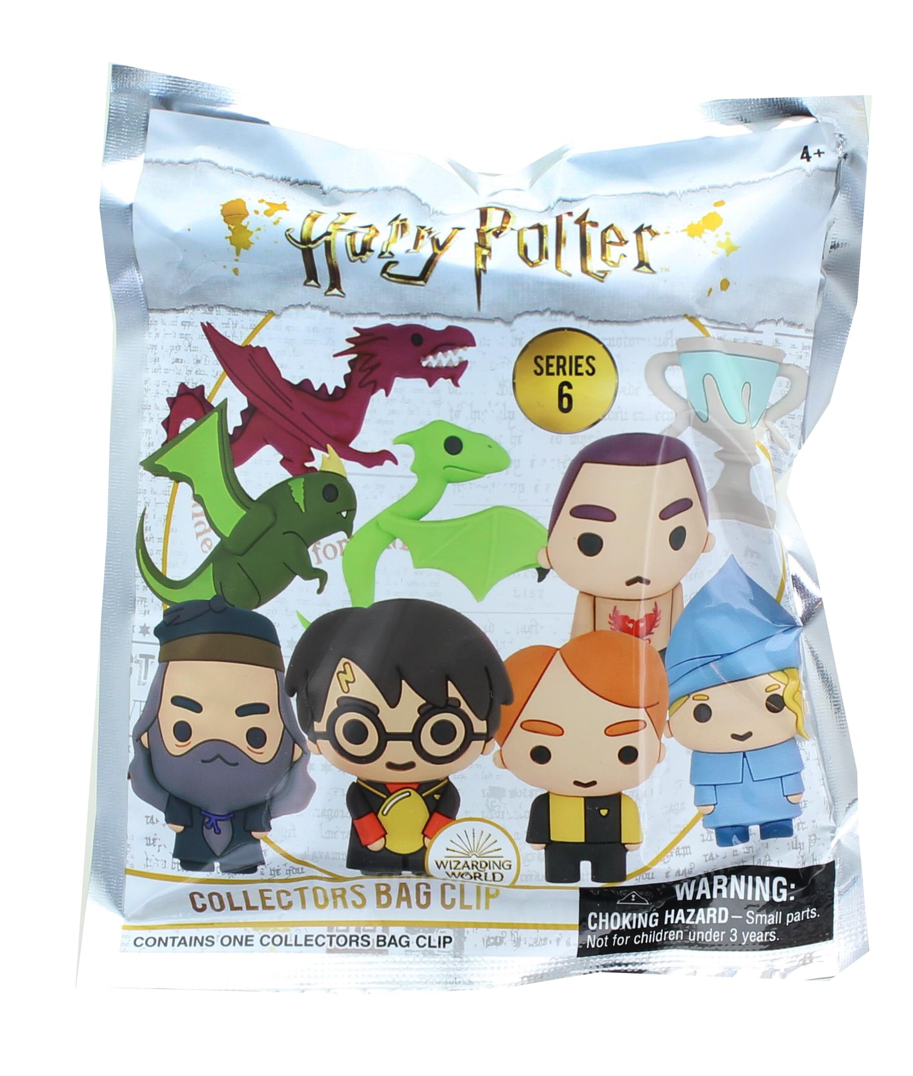 Harry Potter Series 6 3D Foam Figural Bag Clip | Free Shipping