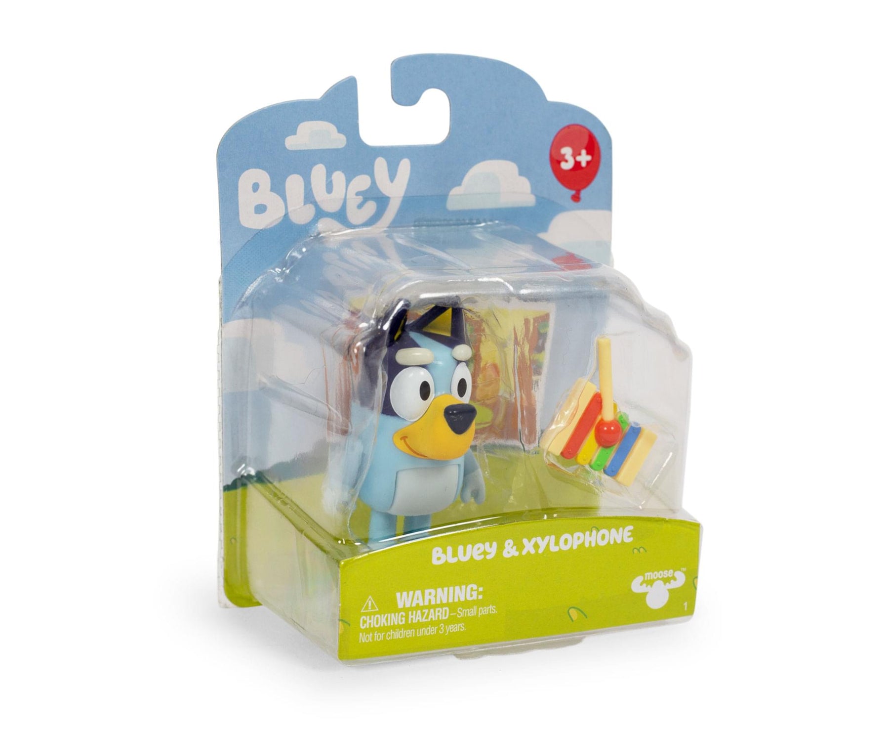 Bluey Action Figure Story Starter Pack | Bluey & Xylophone