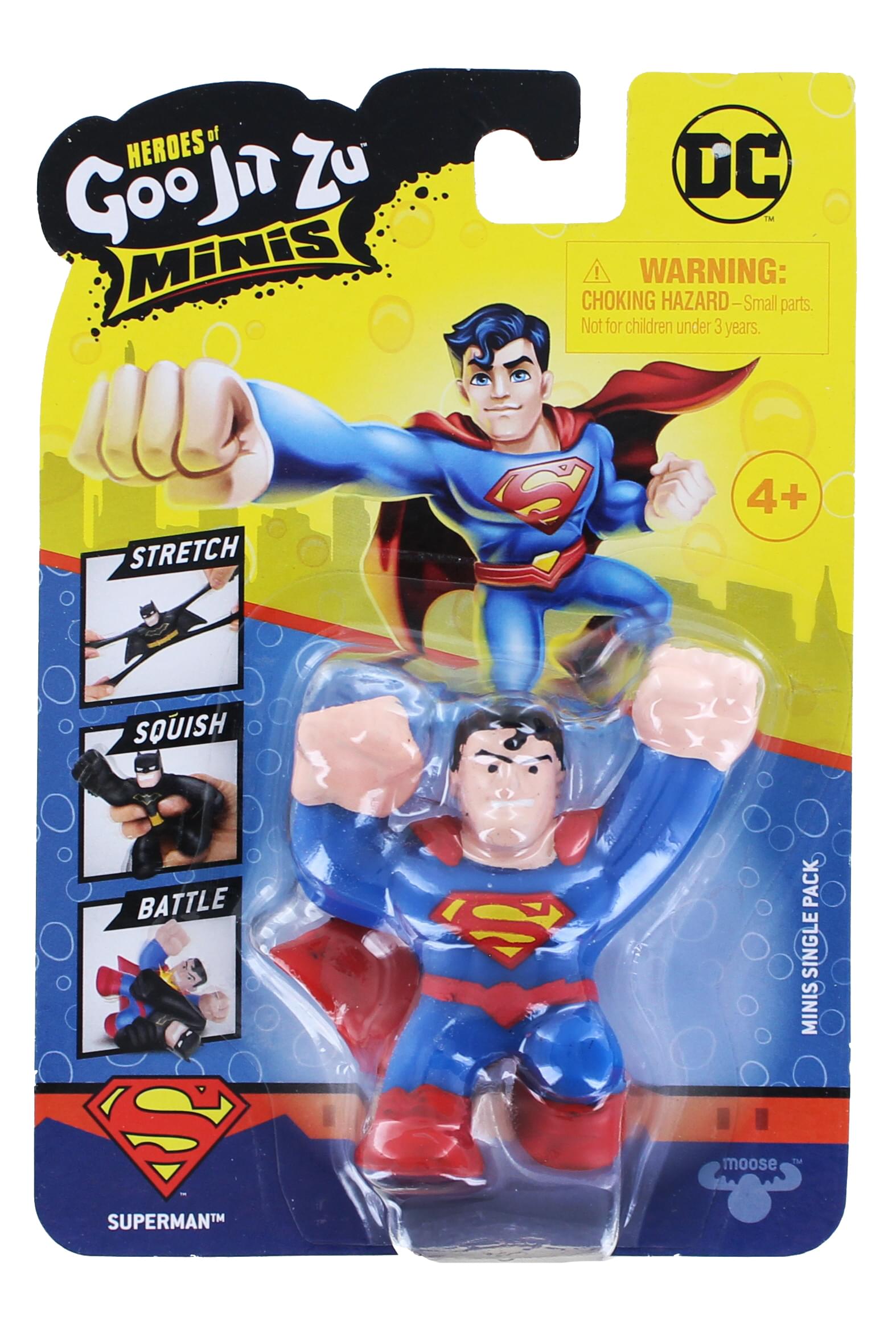 DC Heroes Of Goo Jit Zu Squishy Mini Superman Free Shipping dc-heroes-of-goo-jit-zu-squishy-mini-superman-free-shipping