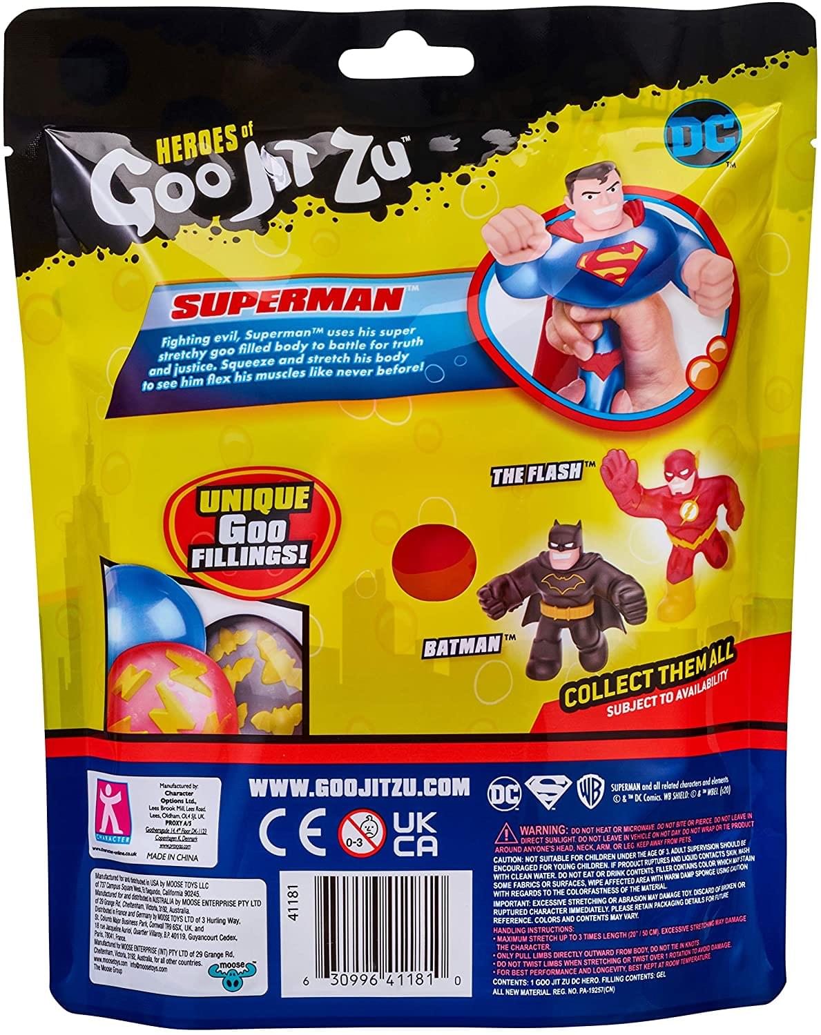 DC Marvel Heroes of Goo Jit Zu Squishy Figure | Batman