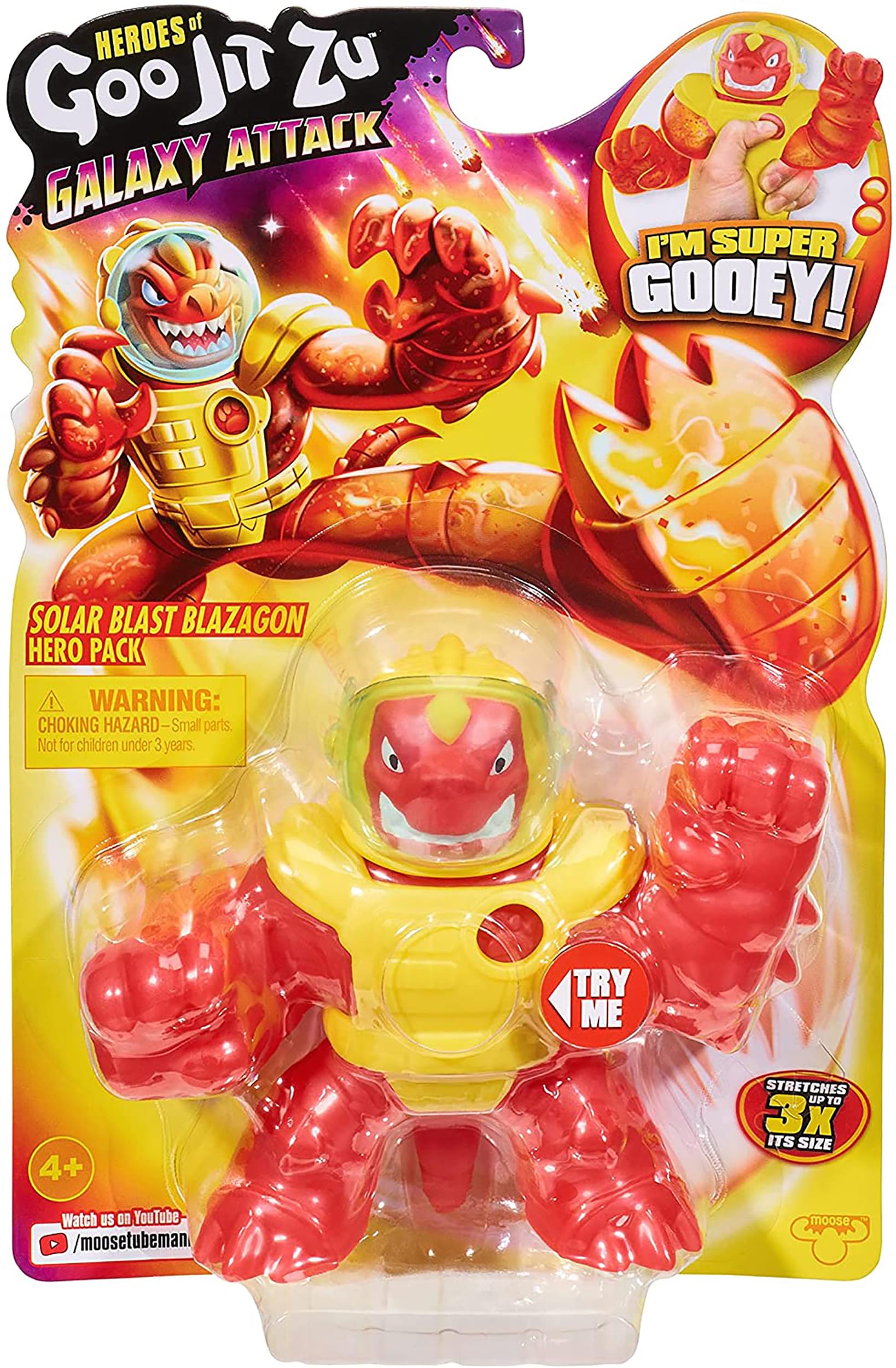 Heroes of Goo Jit Zu Galaxy Attack Hero Pack | Solar Blast Blazagon