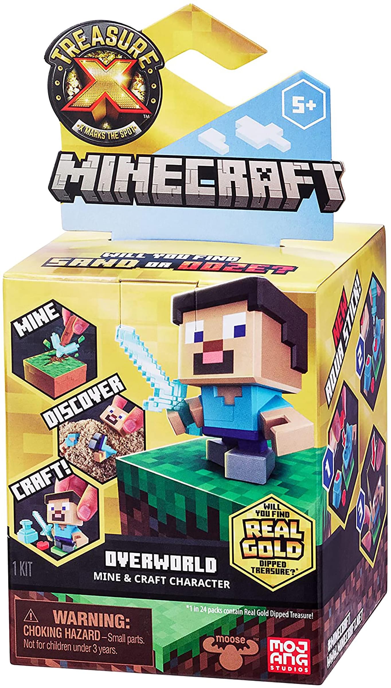 Minecraft X Treasure Overworld Single Pack Free Shipping
