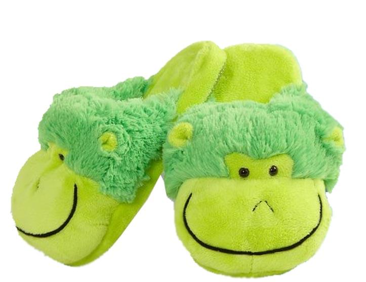 My Pillow Pets Neon Monkey Slippers Free Shipping