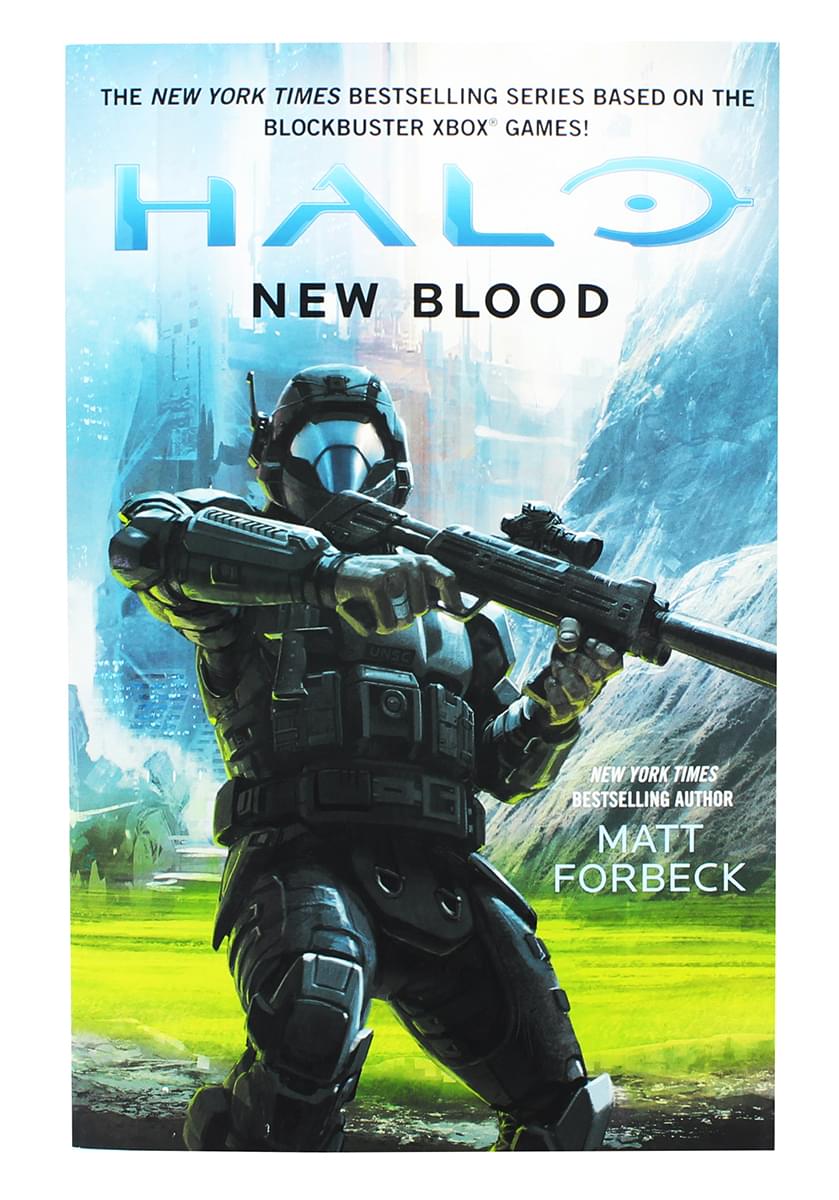 Halo New Blood Book Free Shipping - Main Image