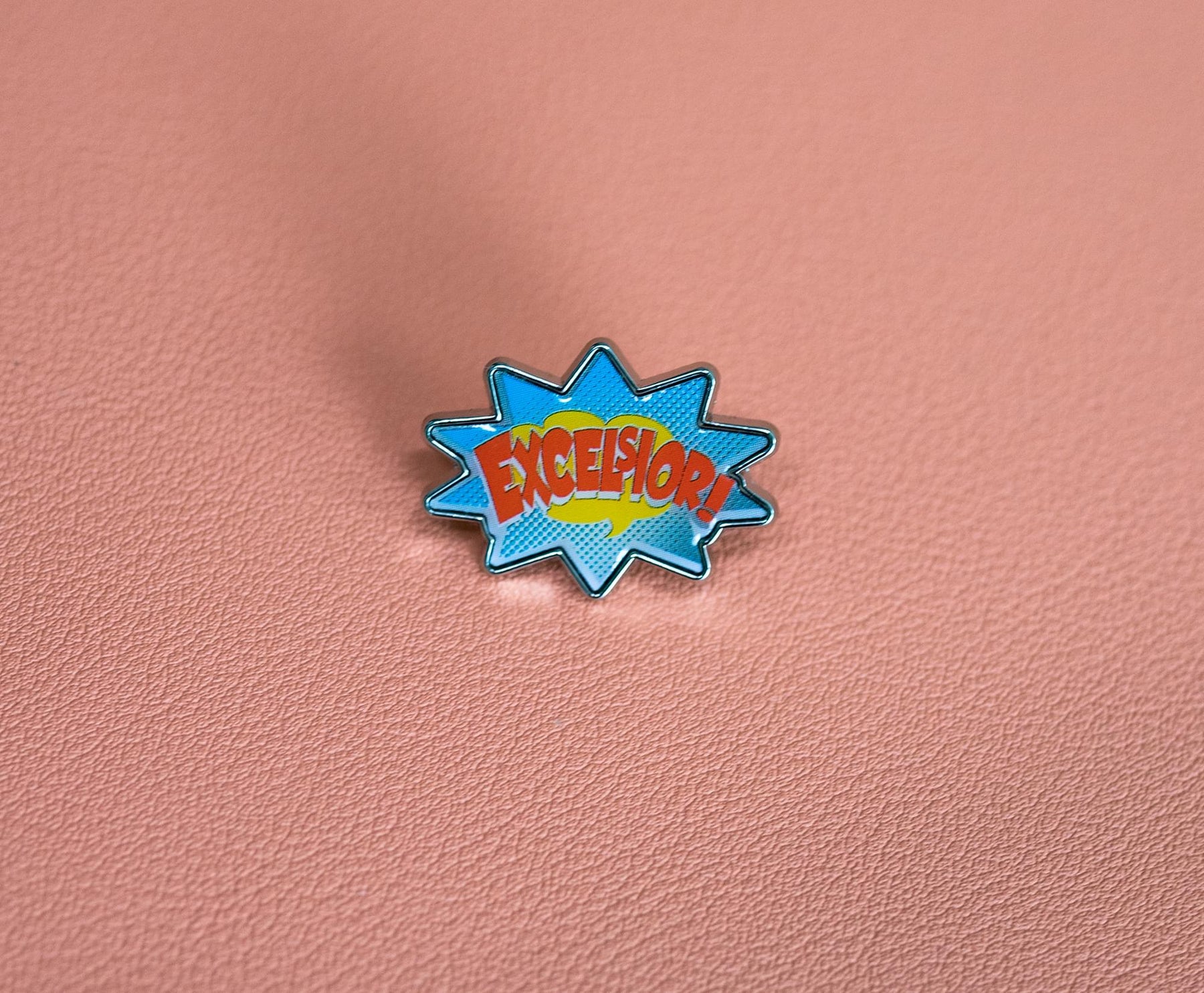 Stan Lee Excelsior Enamel Collector Pin