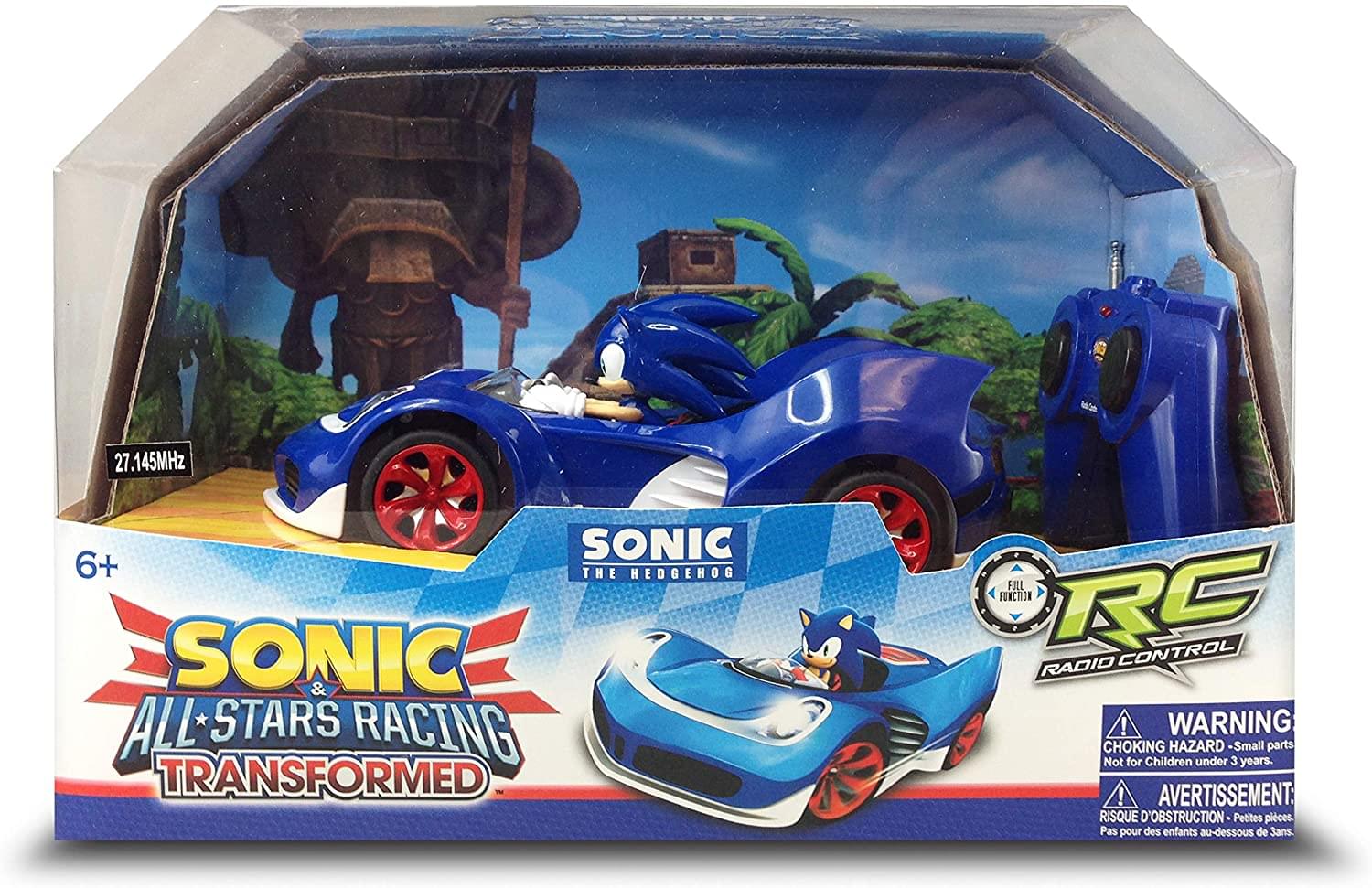 Sonic All-Stars Racing Transformed Full Function Remote Controlled Car w/ Lights