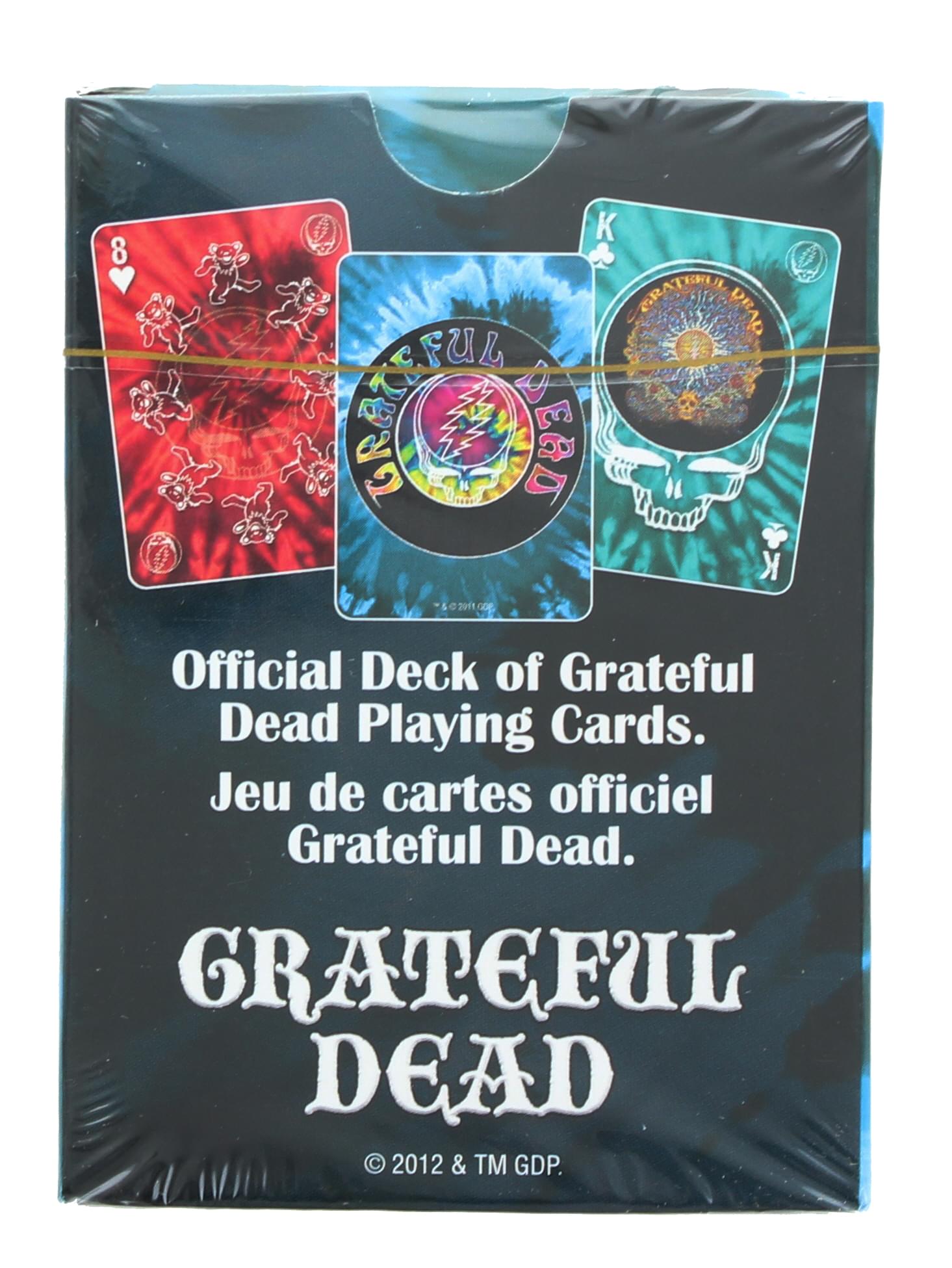 Grateful Dead Tie Dye Playing Cards | 52 Card Deck + 2 Jokers