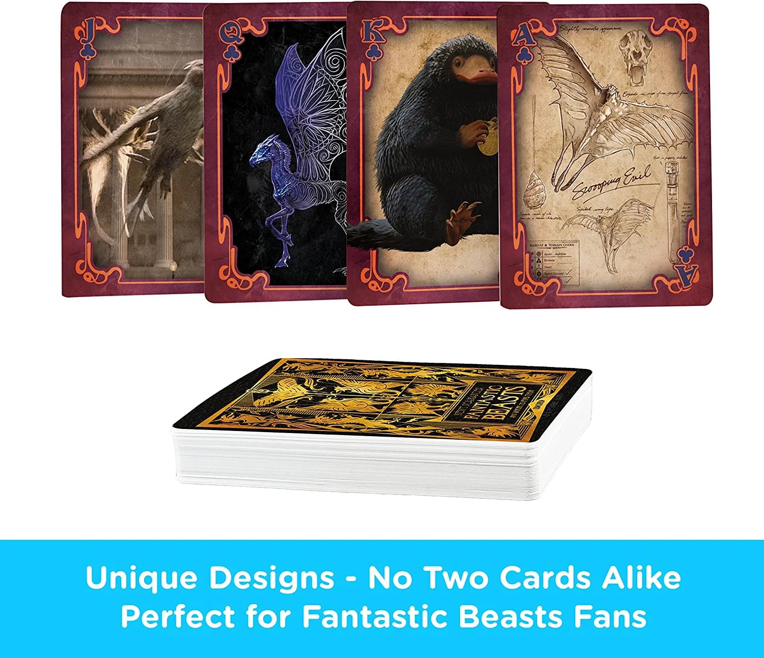 Fantastic Beasts Playing Cards