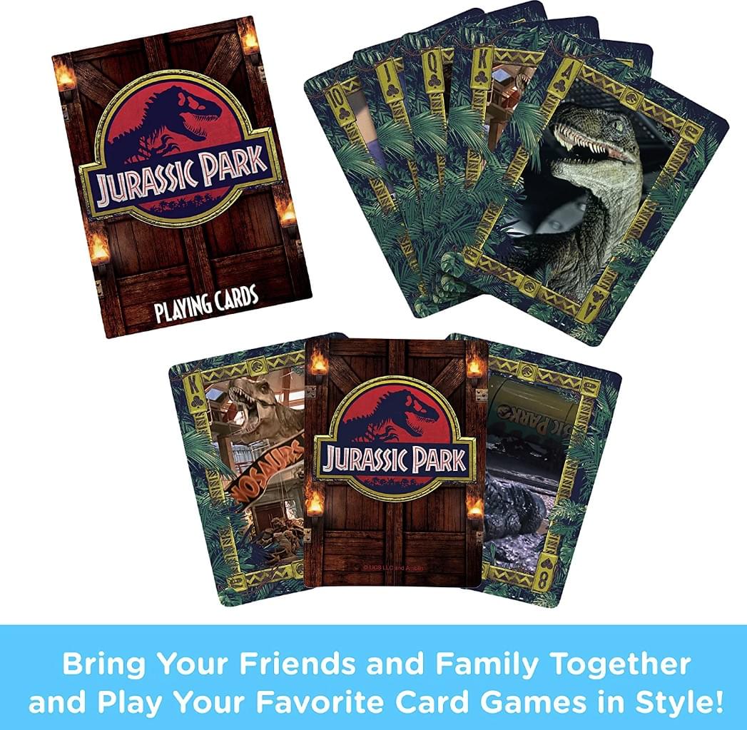 Jurassic Park Playing Cards