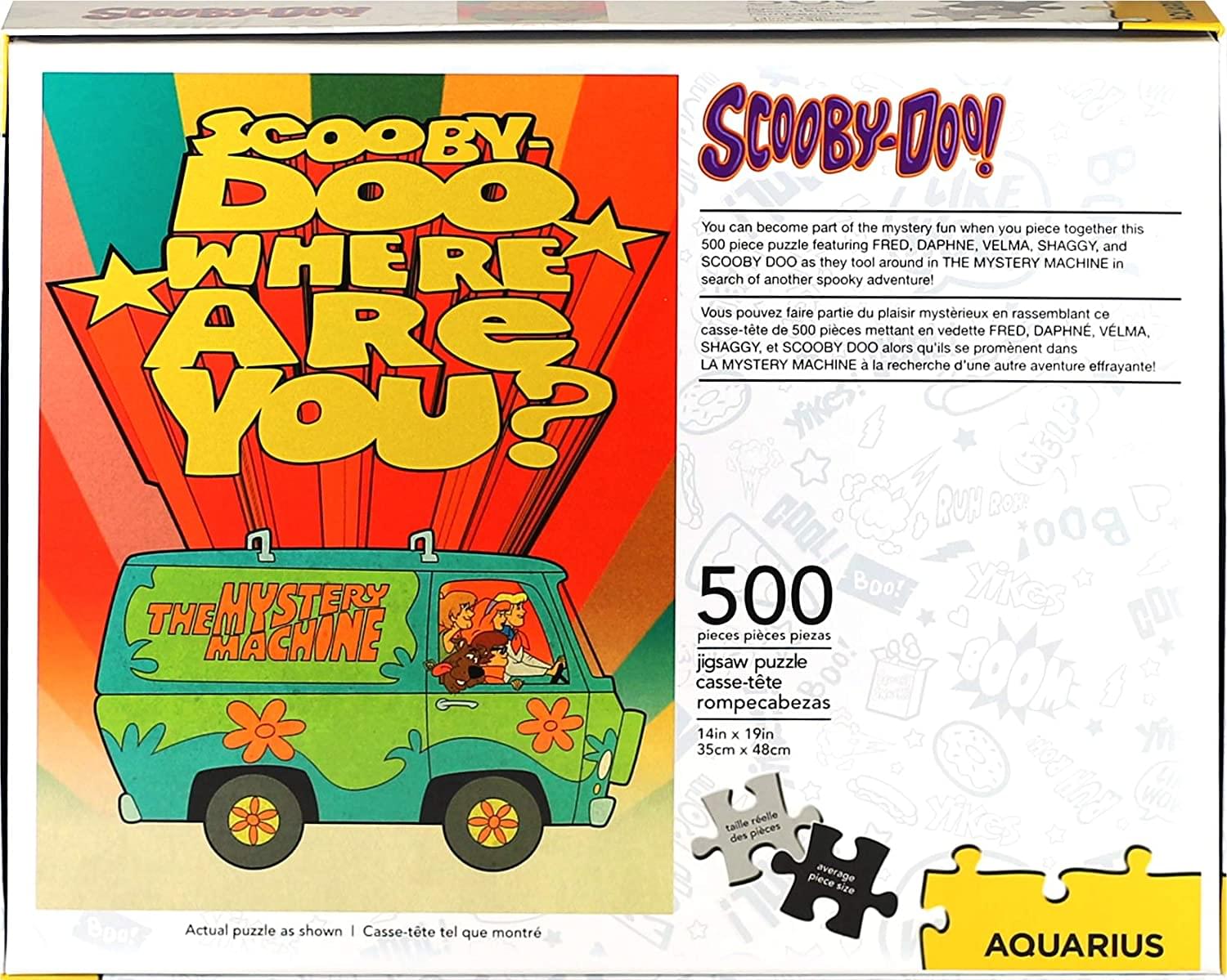 Scooby-Doo Where Are You? 500 Piece Jigsaw Puzzle