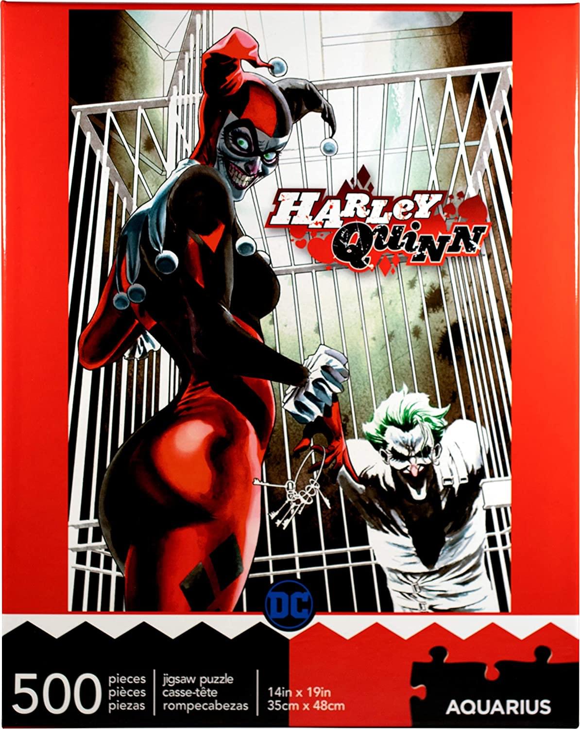 DC Comics Harley Quinn & Joker 500 Piece Jigsaw Puzzle