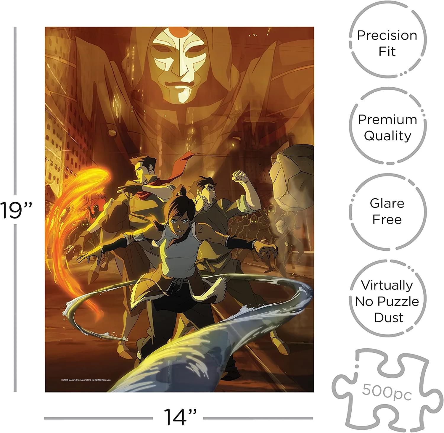 Legend of Korra 500 Piece Jigsaw Puzzle