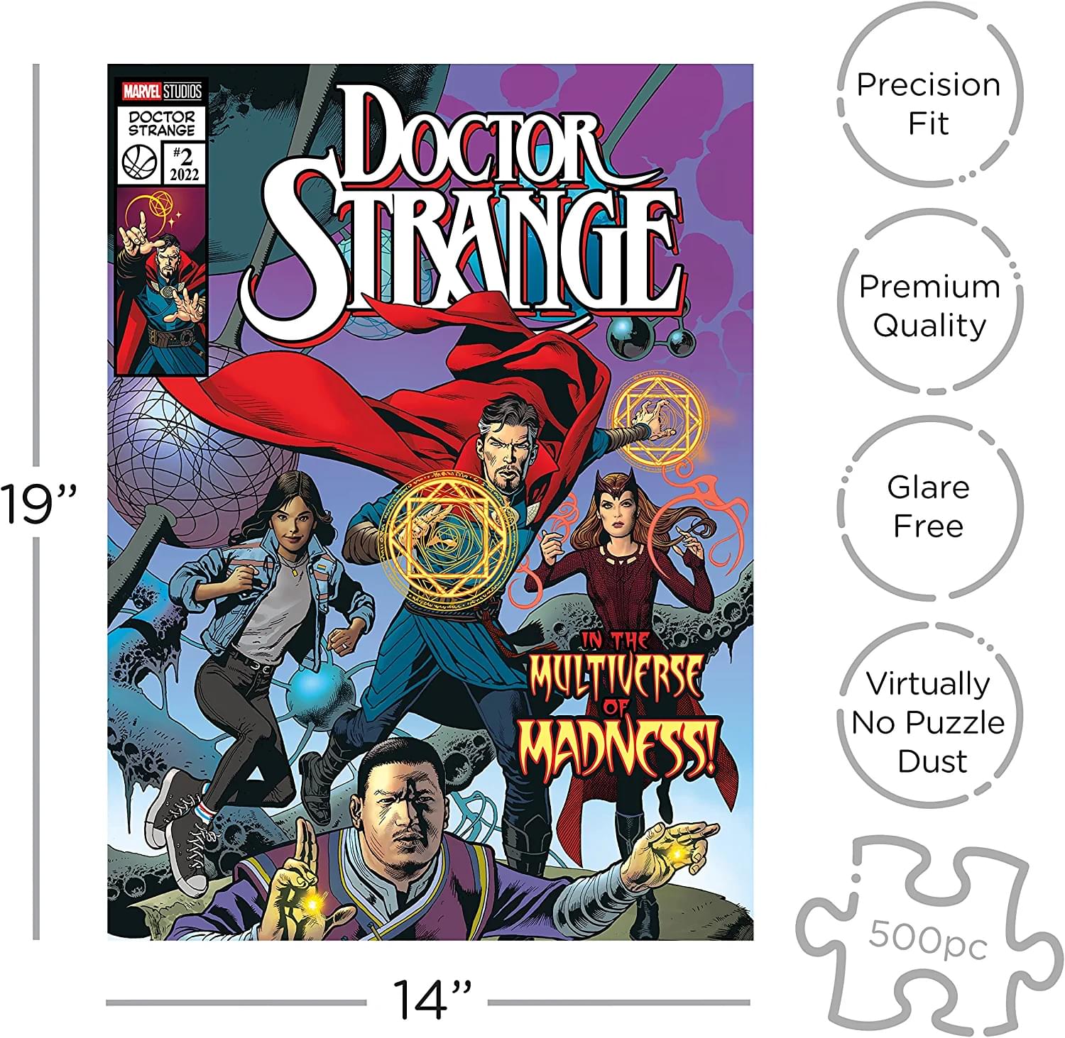 Marvel Doctor Strange MultiVerse Comic 500 Piece Jigsaw Puzzle