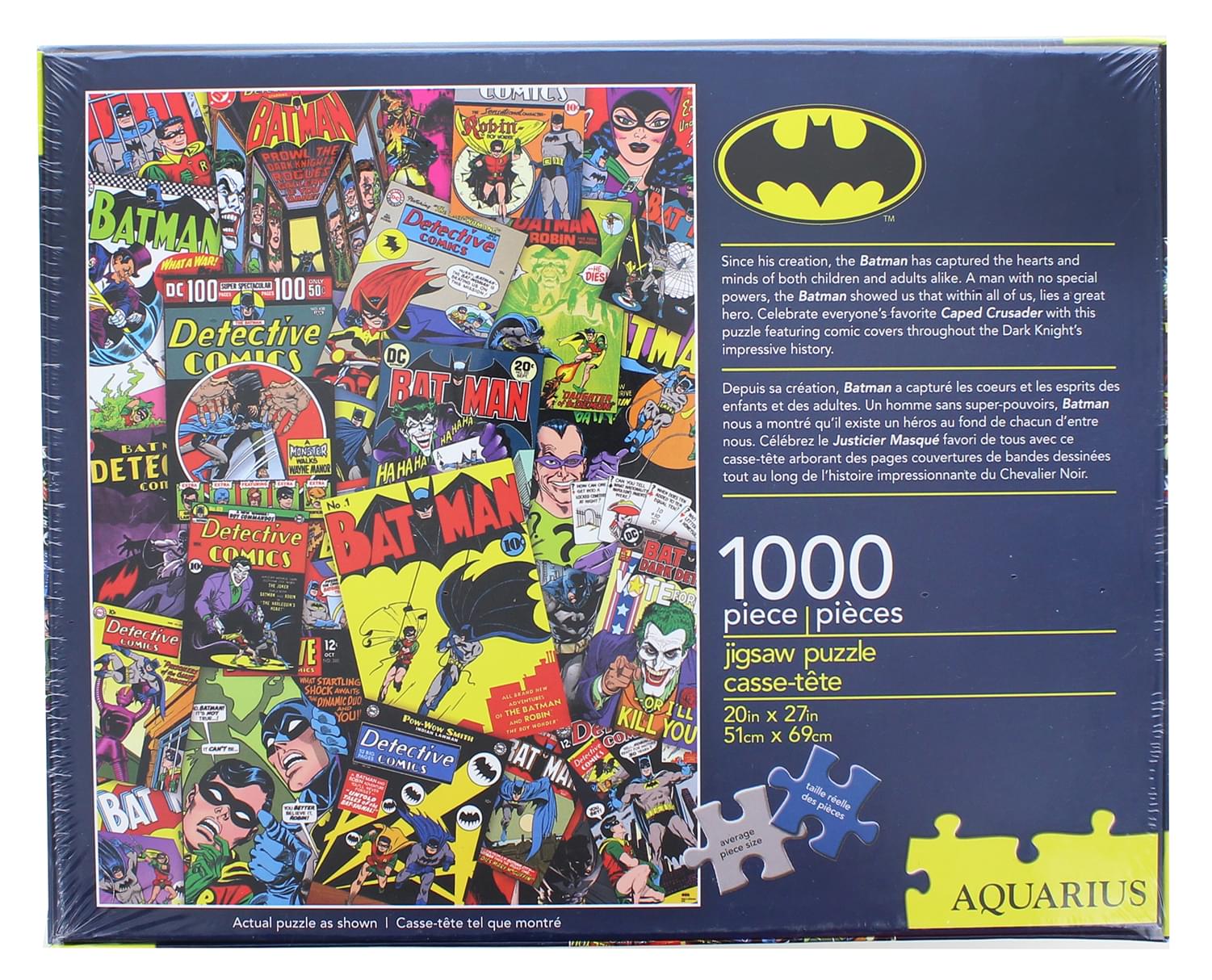 DC Comics Batman Comic Collage 1000 Piece Jigsaw Puzzle